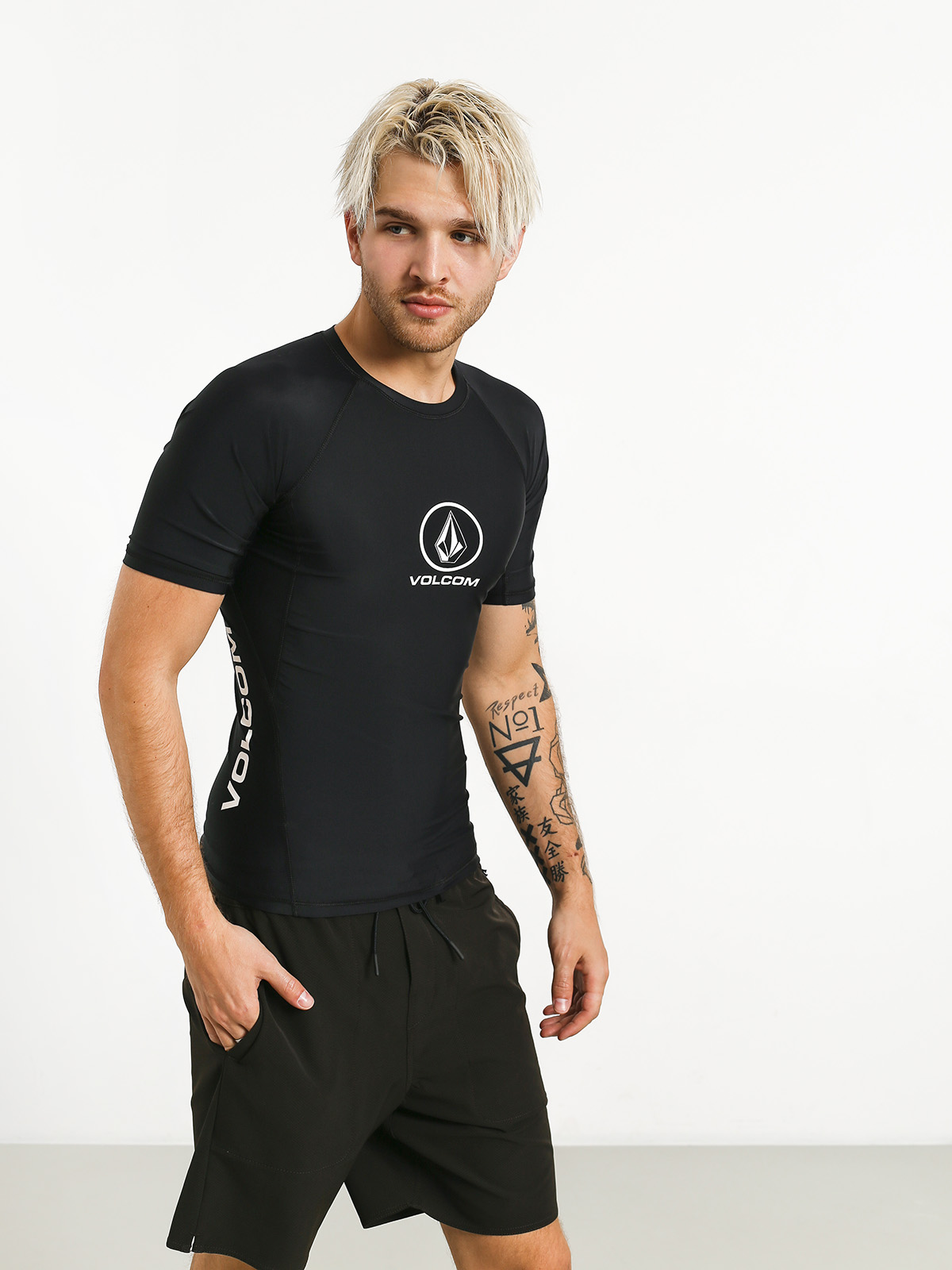 T-shirt Volcom Lido Solid (blk)
