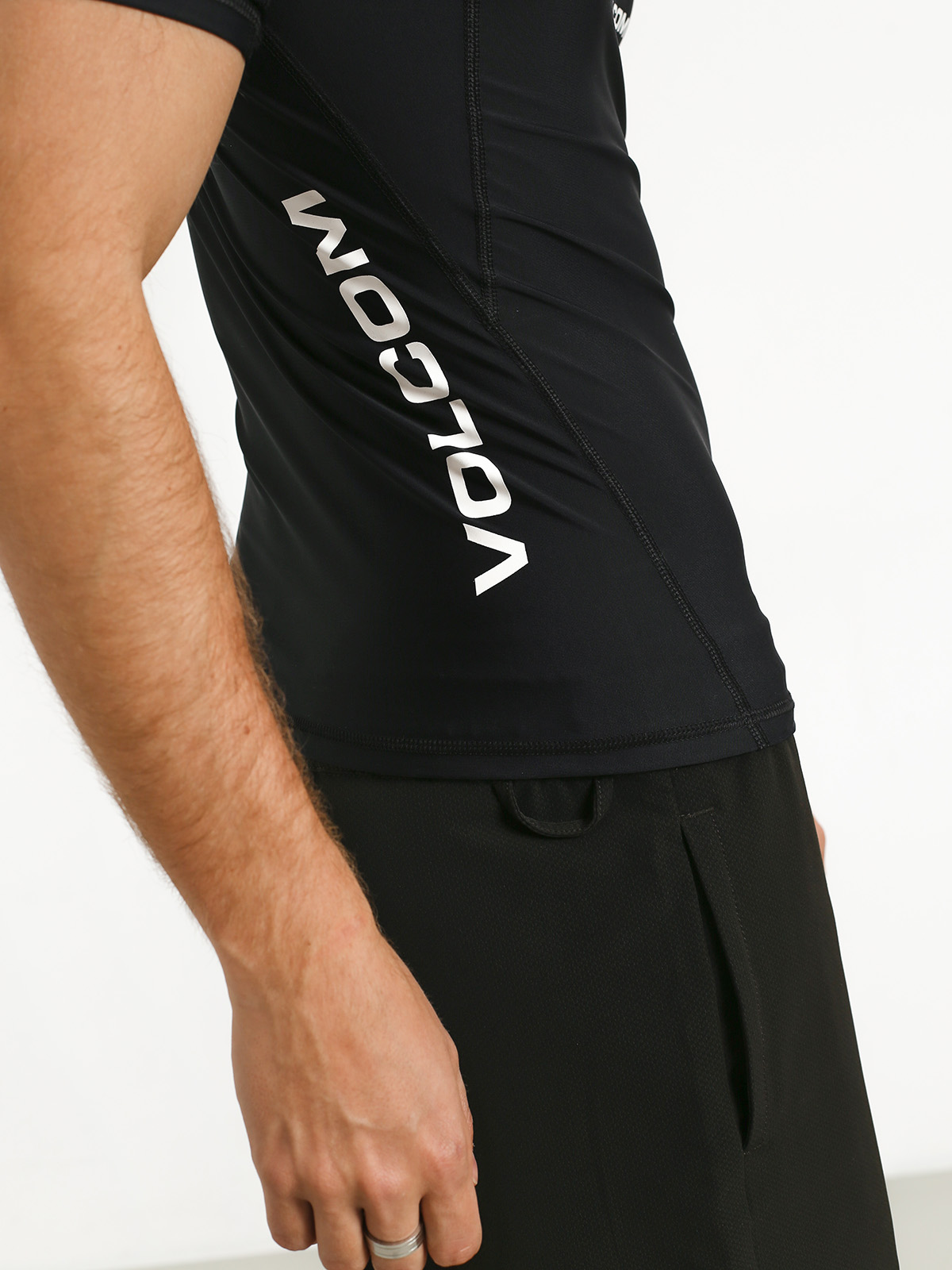 T-shirt Volcom Lido Solid (blk)