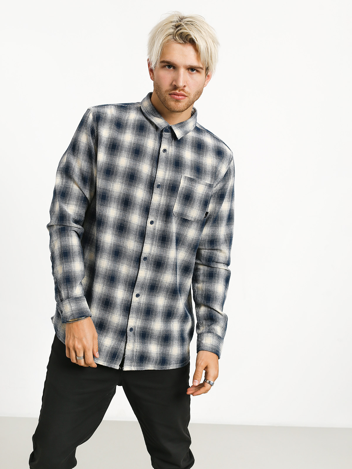 Koszula Quiksilver Inca Gold Check (moonlit ocean inca check)