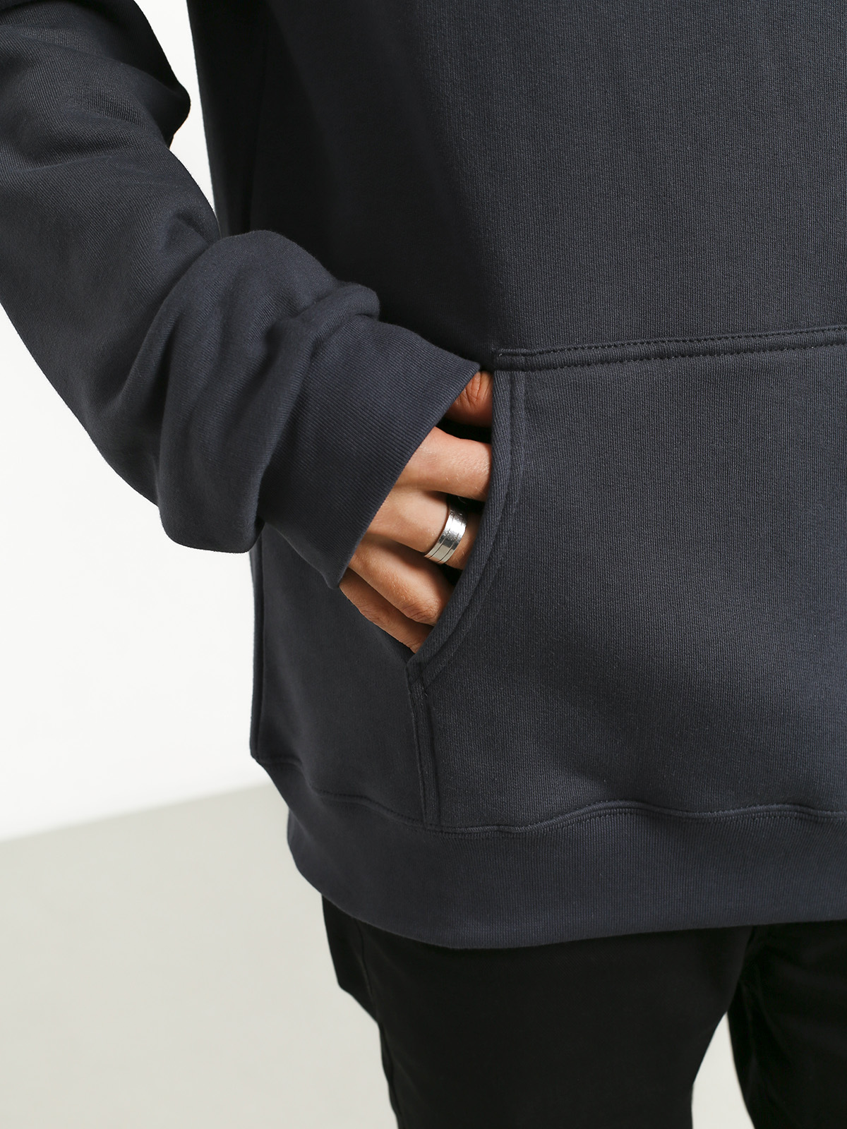 Bluza z kapturem Iriedaily Daily Flag HD (dark steel)