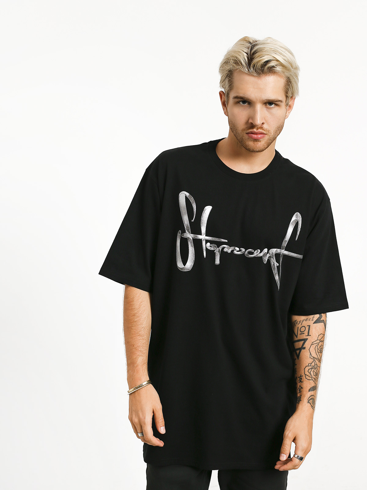 T-shirt Stoprocent Chromtag (black)