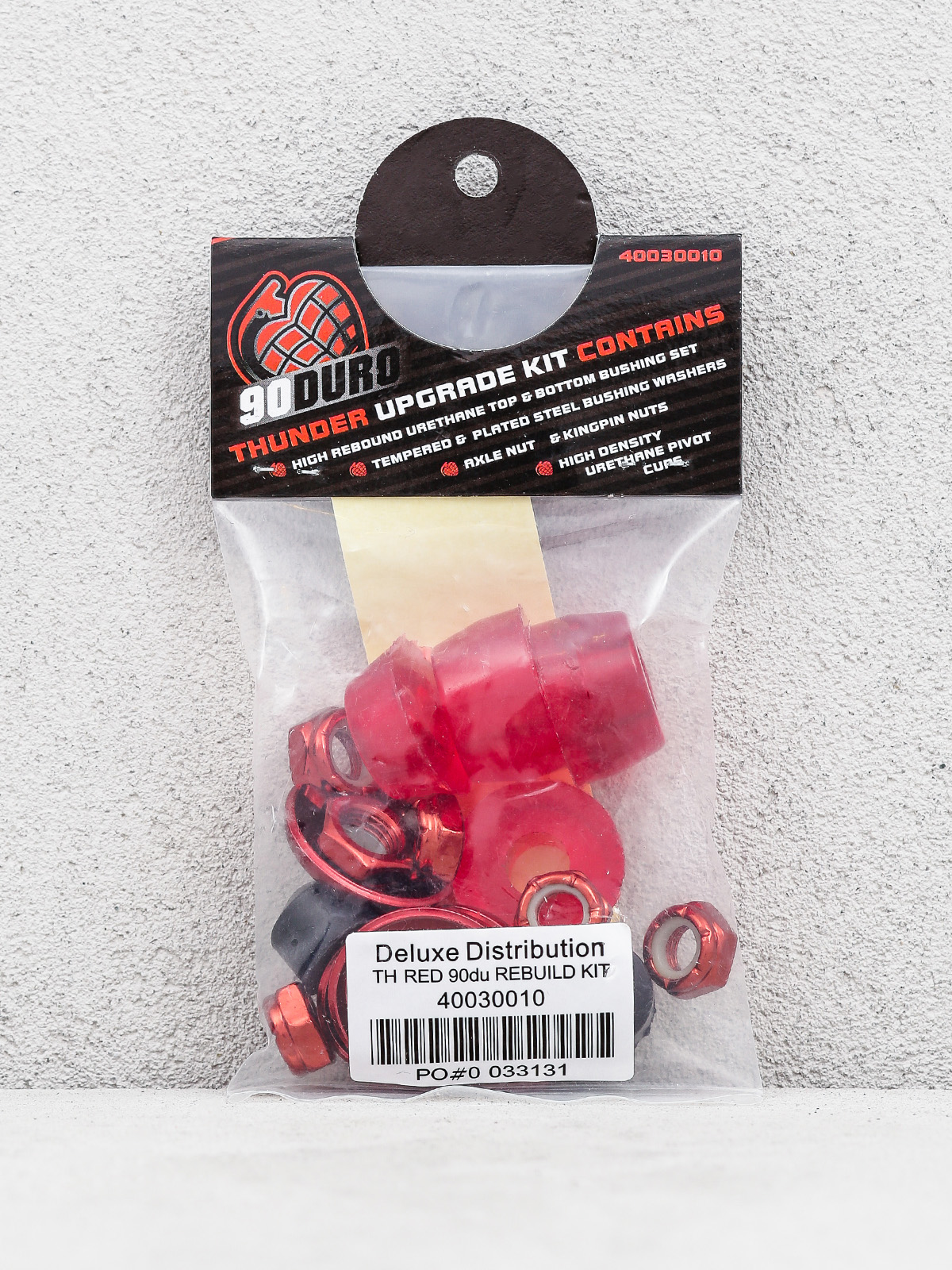 Zestaw do naprawy trucków Thunder Rebuild Kits (red)
