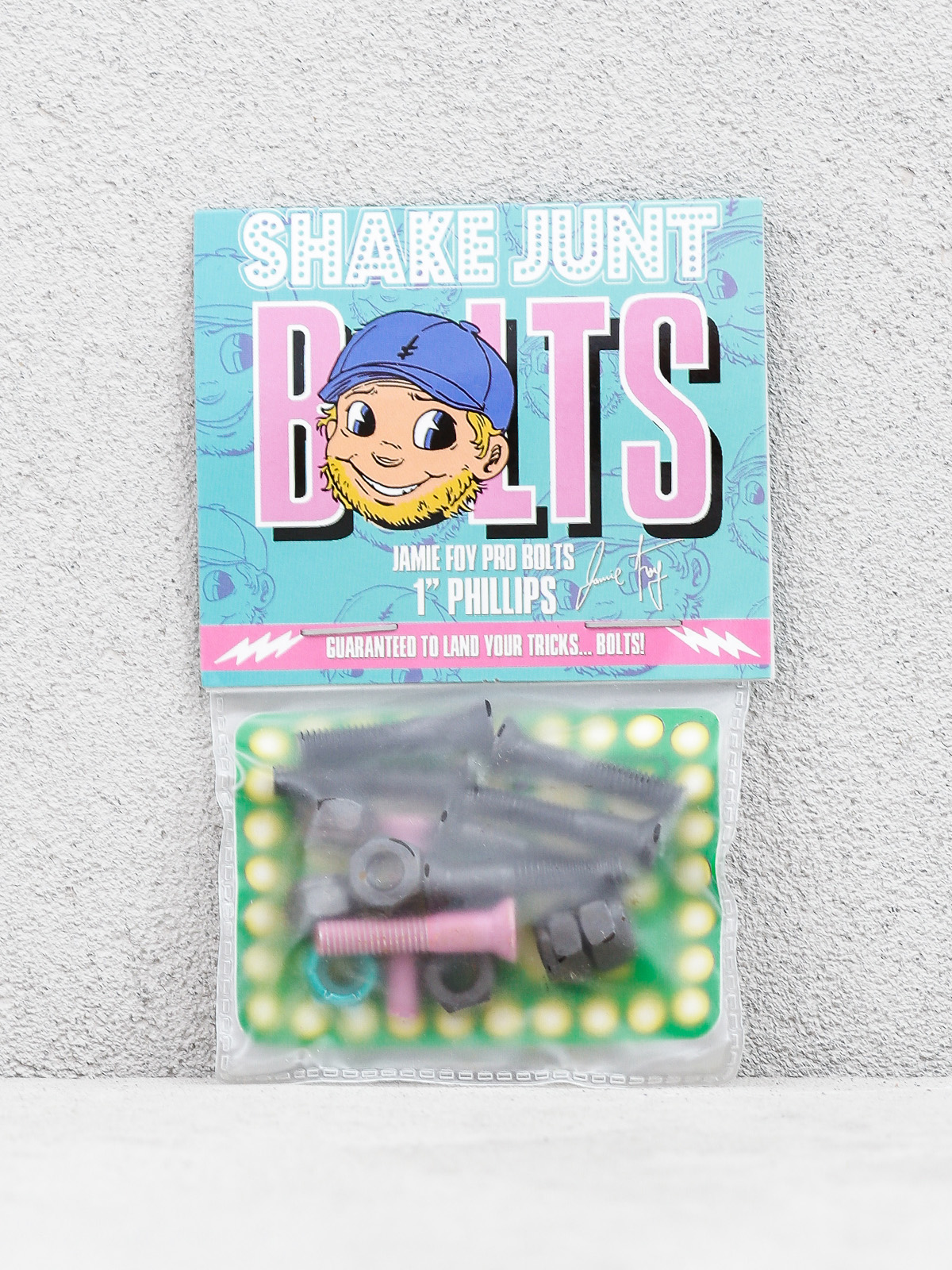 Montażówki Shake Junt Jamie Foy Pro Bolts (black/pink/teal)