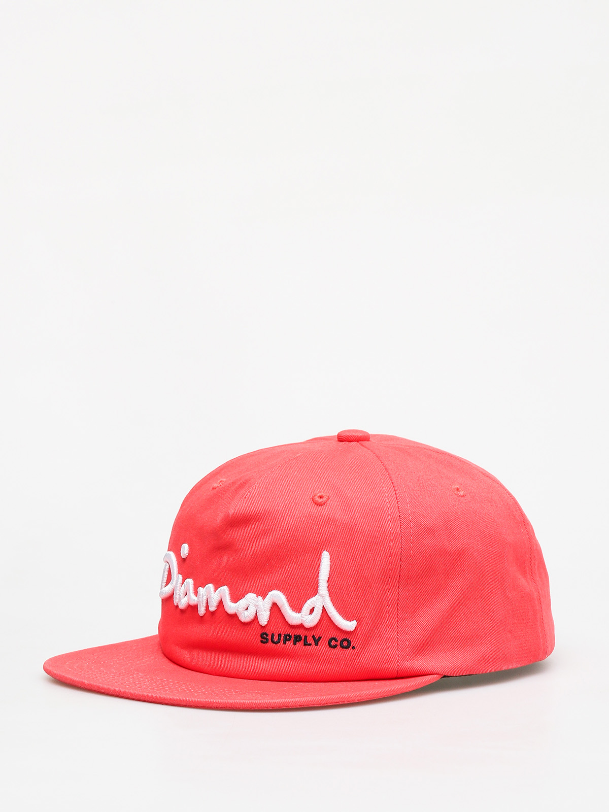 Czapka z daszkiem Diamond Supply Co. Og Script Snapback ZD (coral)