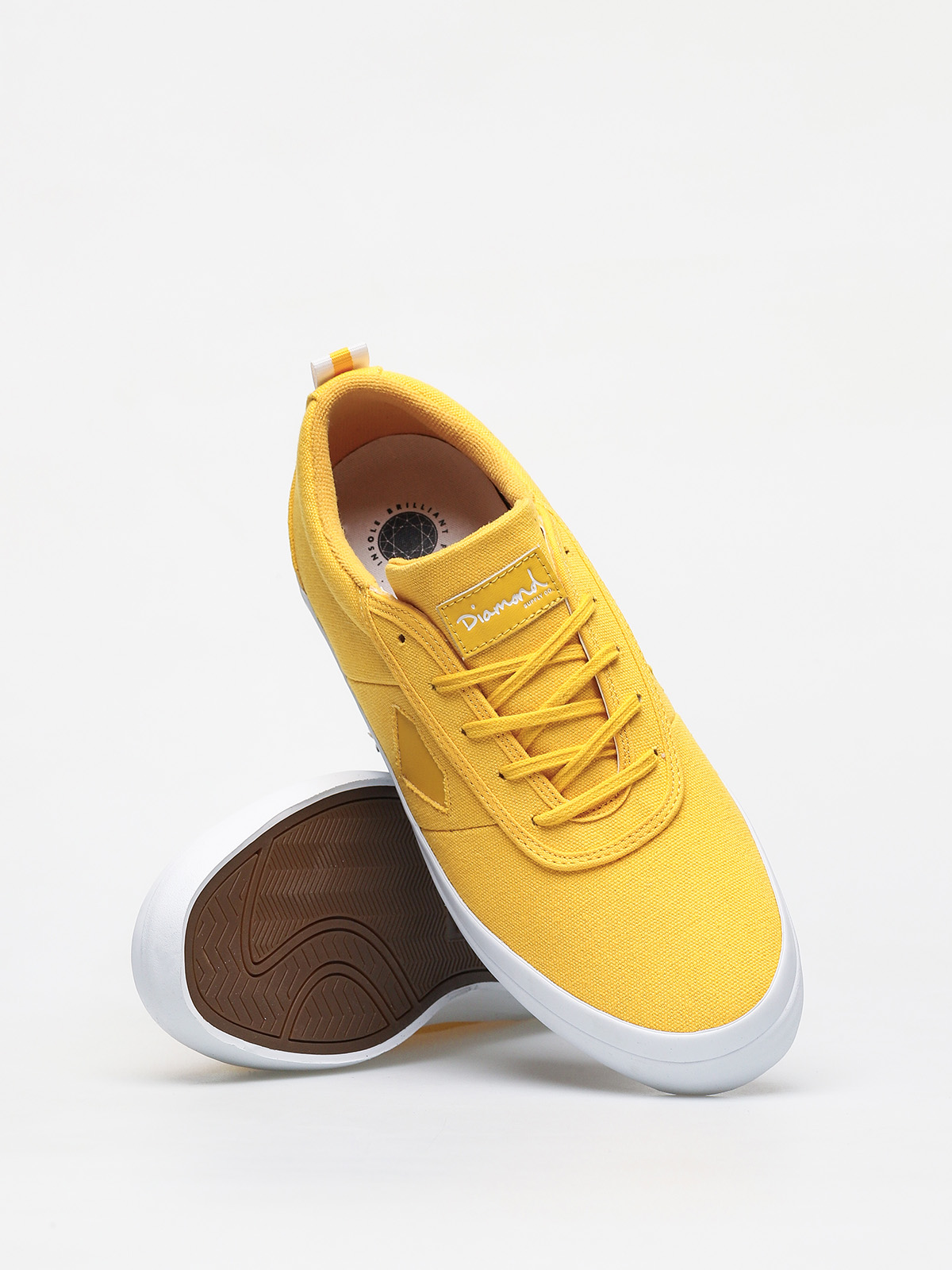 Buty Diamond Supply Co. Icon Cotton Canvas (mustard)