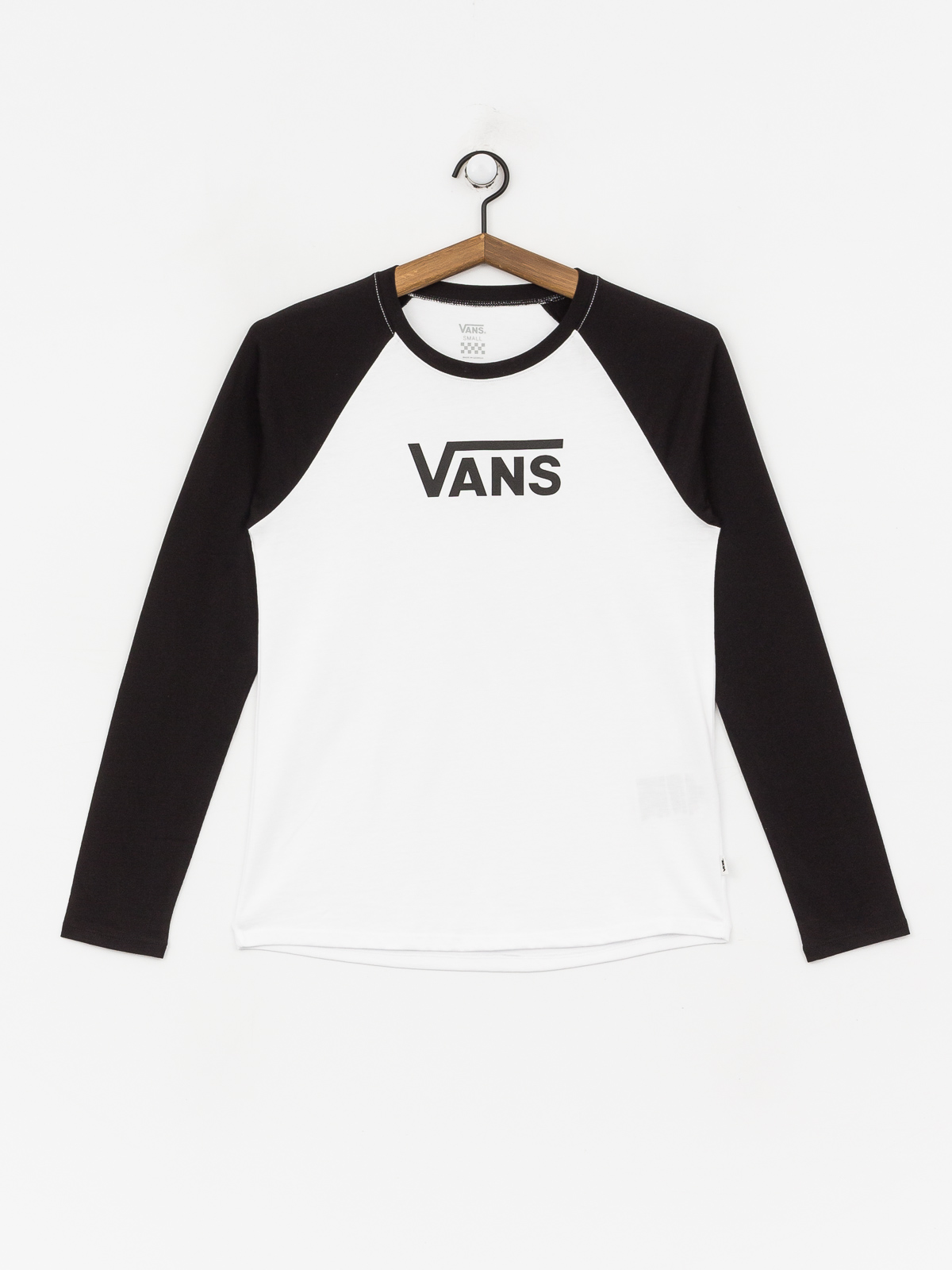 Longsleeve Vans Flying V Classic Raglan Wmn (white/black)