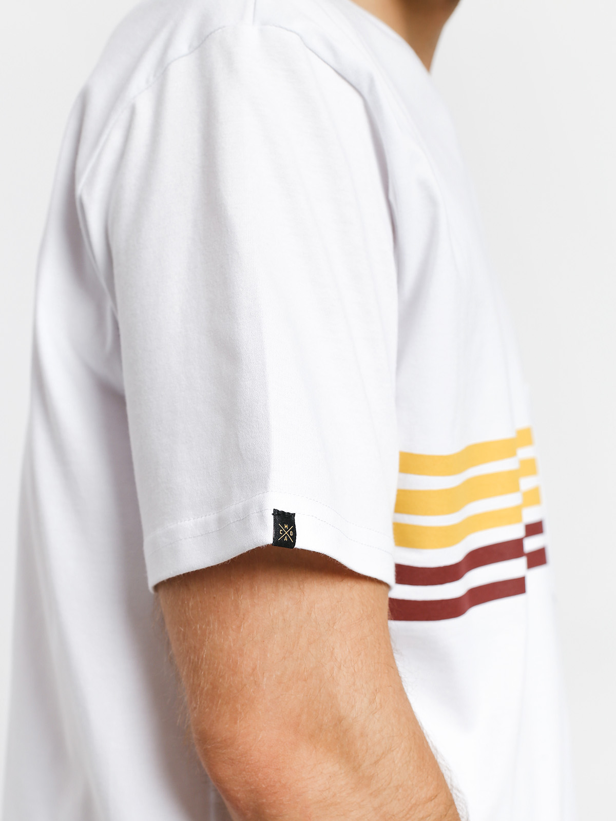 T-shirt Malita Stripes (white)