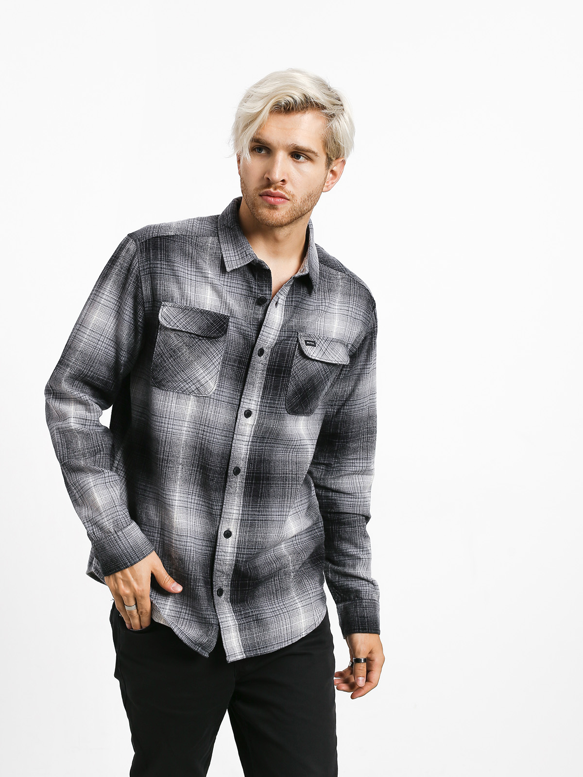 Koszula RVCA Muir Flannel (black)