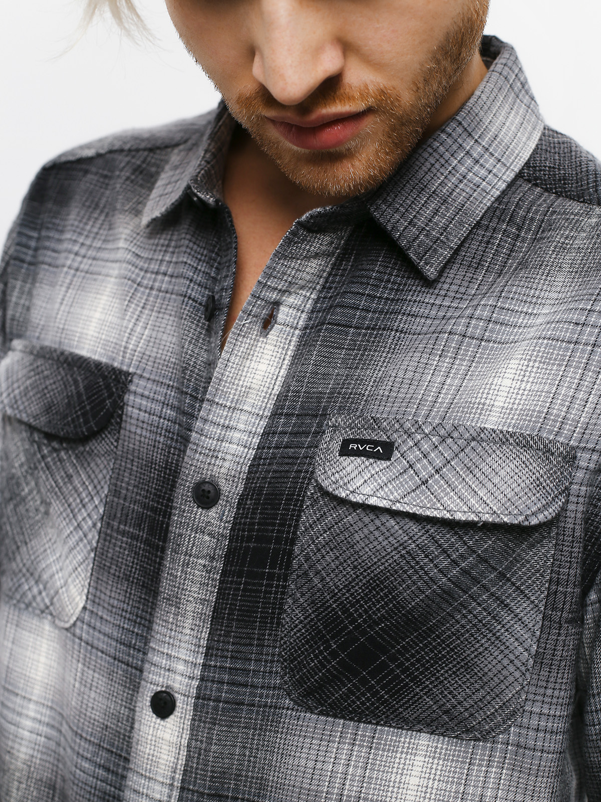 Koszula RVCA Muir Flannel (black)