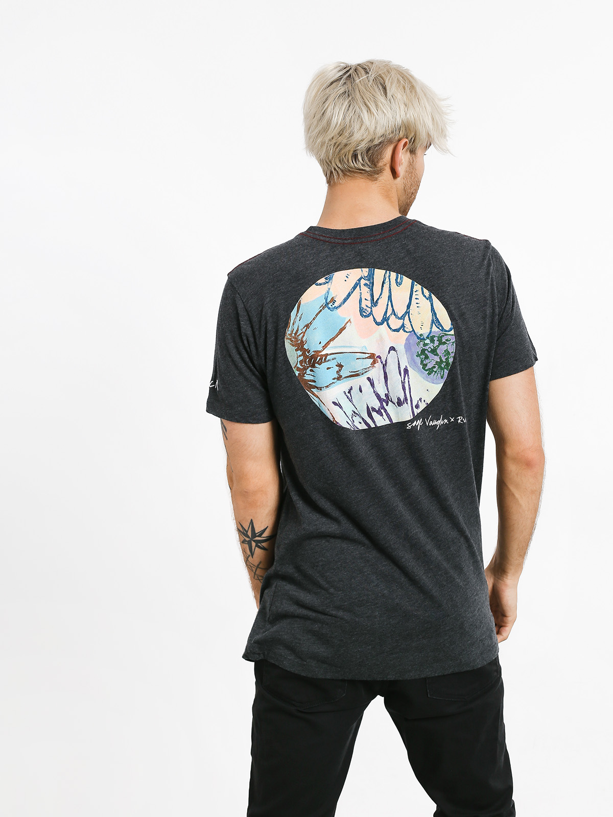 T-shirt RVCA Vaughn (black)