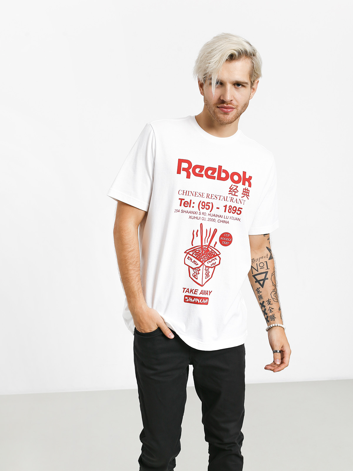 T-shirt Reebok Cl Itl Noodles Tee (white)