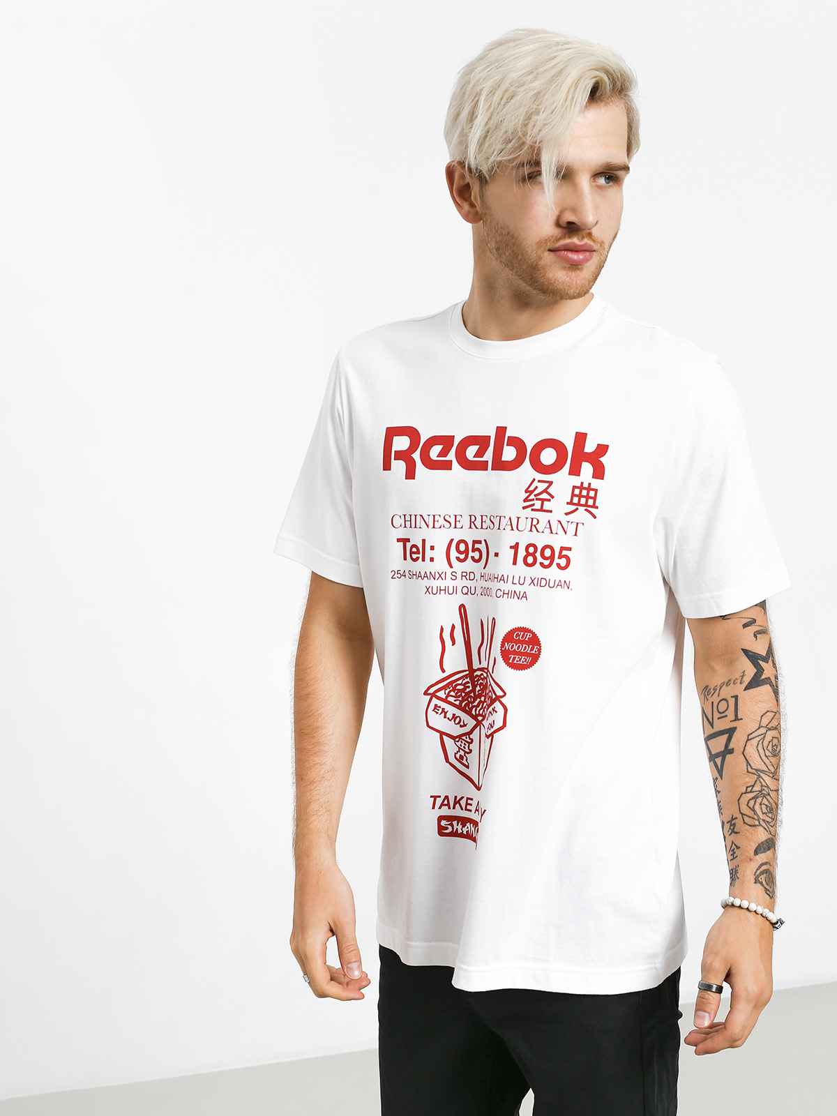 T-shirt Reebok Cl Itl Noodles Tee (white)