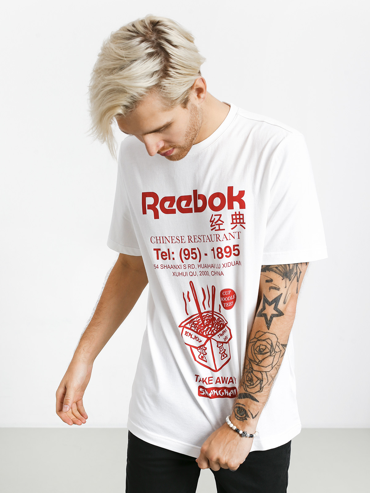 T-shirt Reebok Cl Itl Noodles Tee (white)