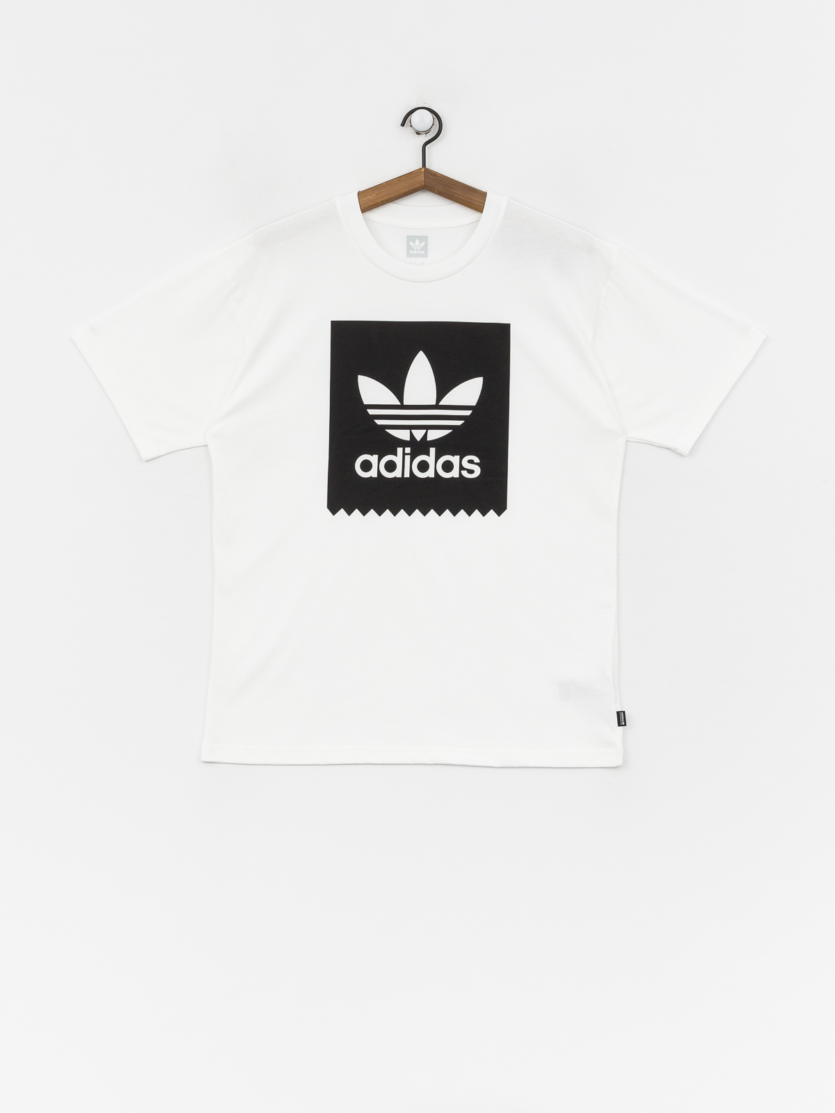 T-shirt adidas Solid Bb (white/black)