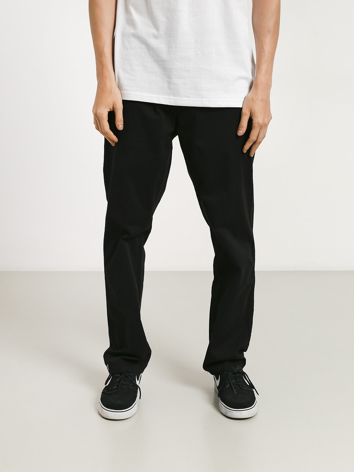 Spodnie Malita Chino Low (black/stripes)
