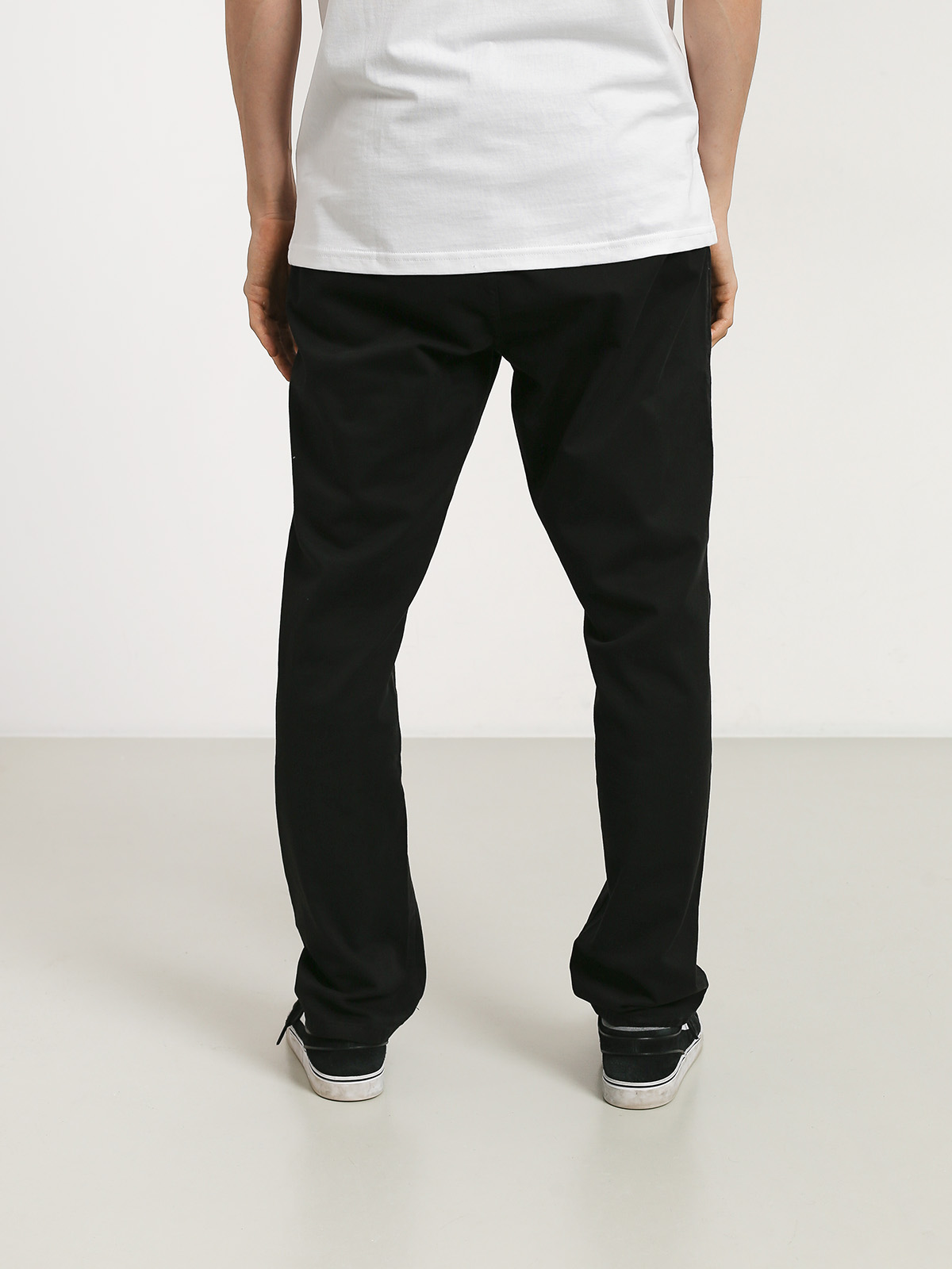Spodnie Malita Chino Low (black/stripes)