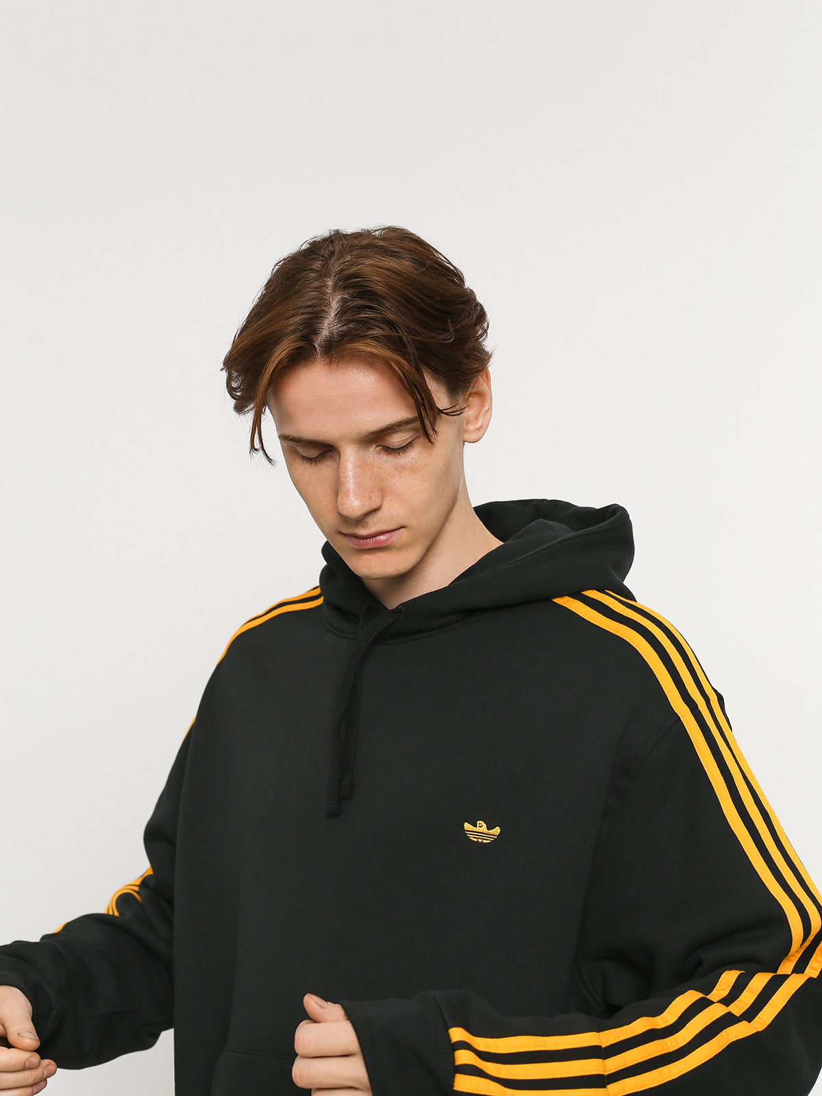 Bluza z kapturem adidas Mini Shmoo HD (blackactive gold)