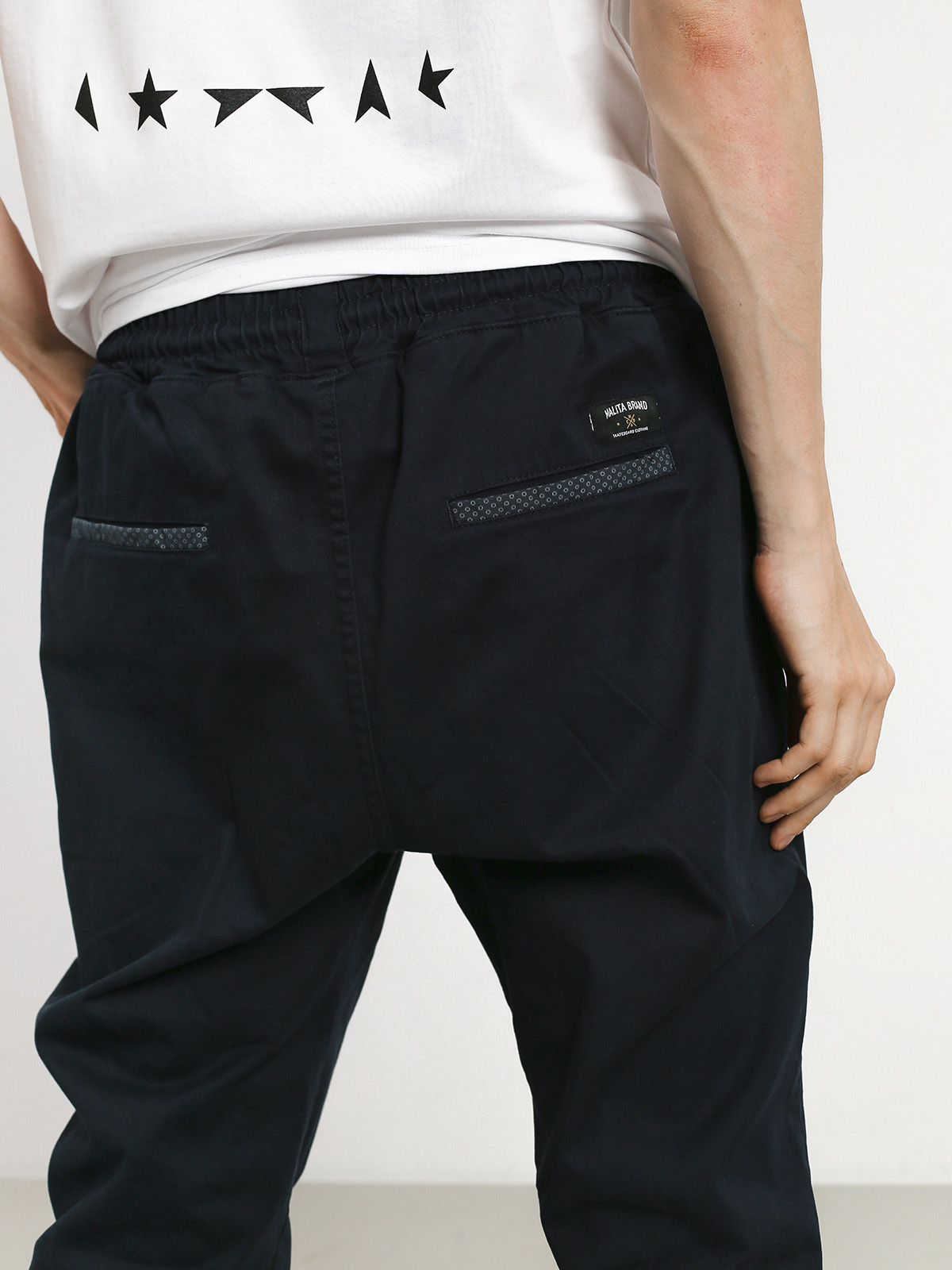 Spodnie Malita Jogger (navy dots)