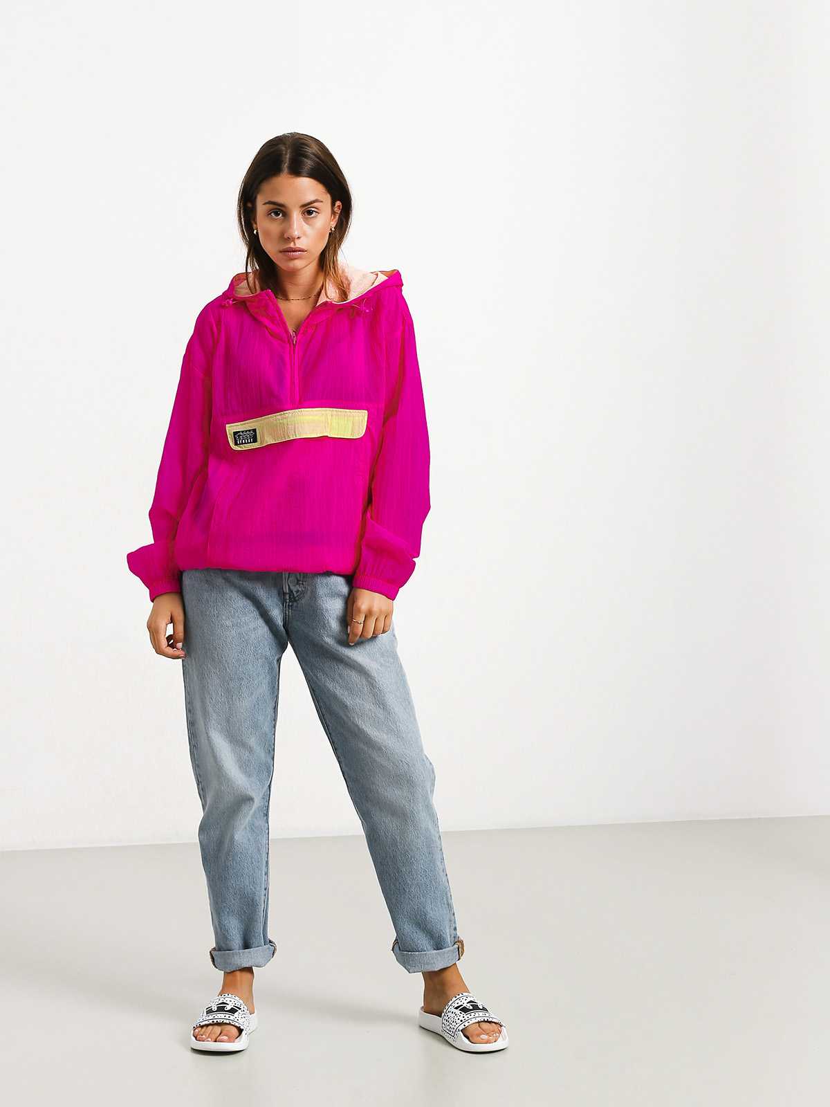 Kurtka Stussy Aydin Nylon Crinkle Wmn (pink)
