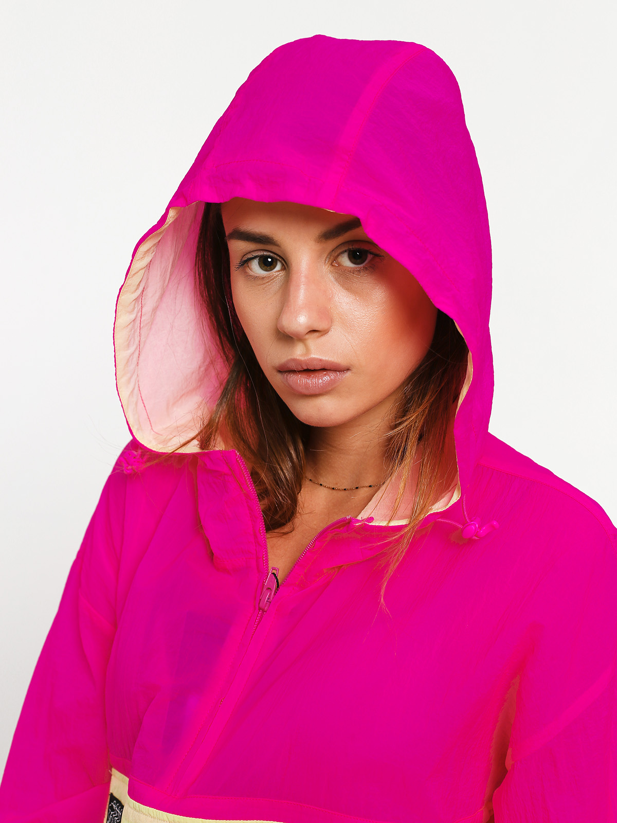 Kurtka Stussy Aydin Nylon Crinkle Wmn (pink)