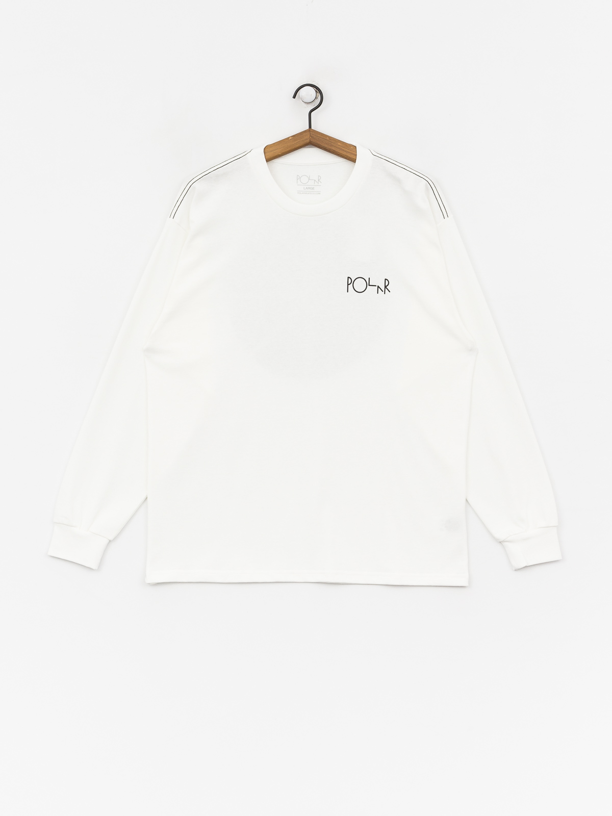 Longsleeve Polar Skate Contrast (white)