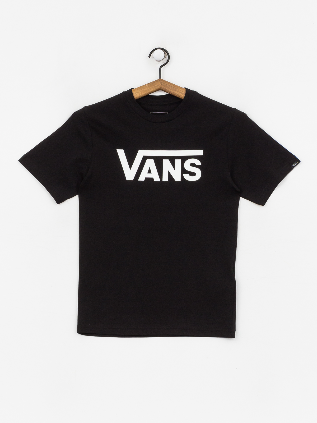 T-shirt Vans Classic Jr (black/white)