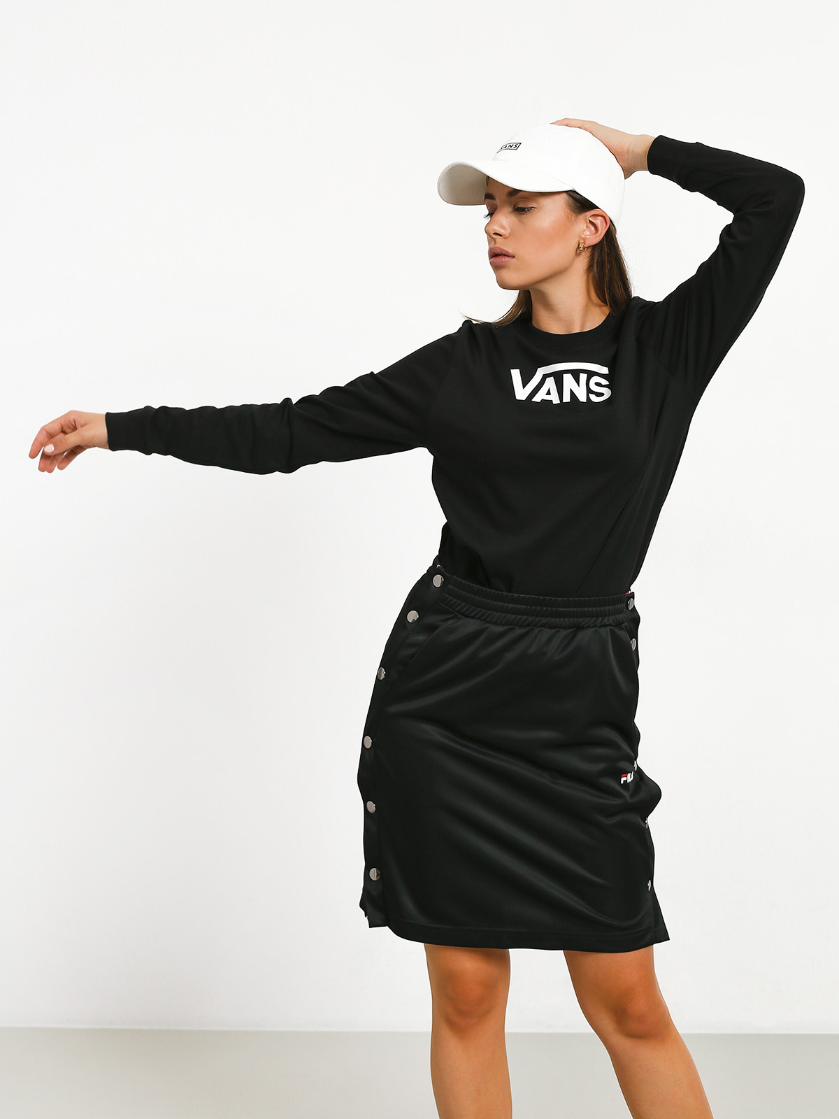 Longsleeve Vans Flying V Classic Wmn (black)