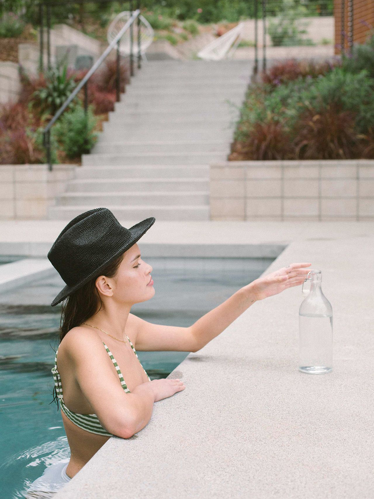 Kapelusz Brixton Messer III Fedora (black)