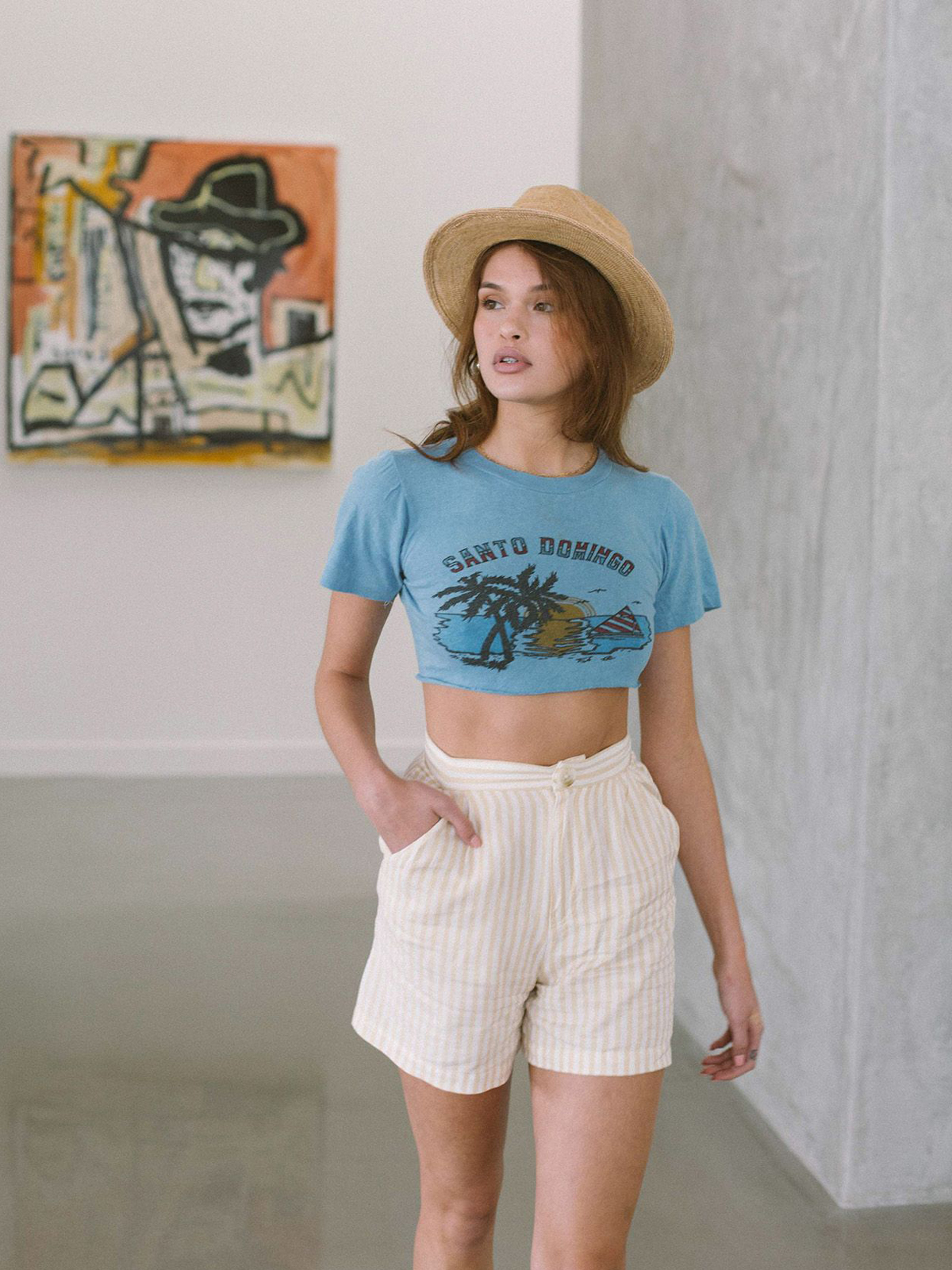 Kapelusz Brixton Messer III Fedora (tan)