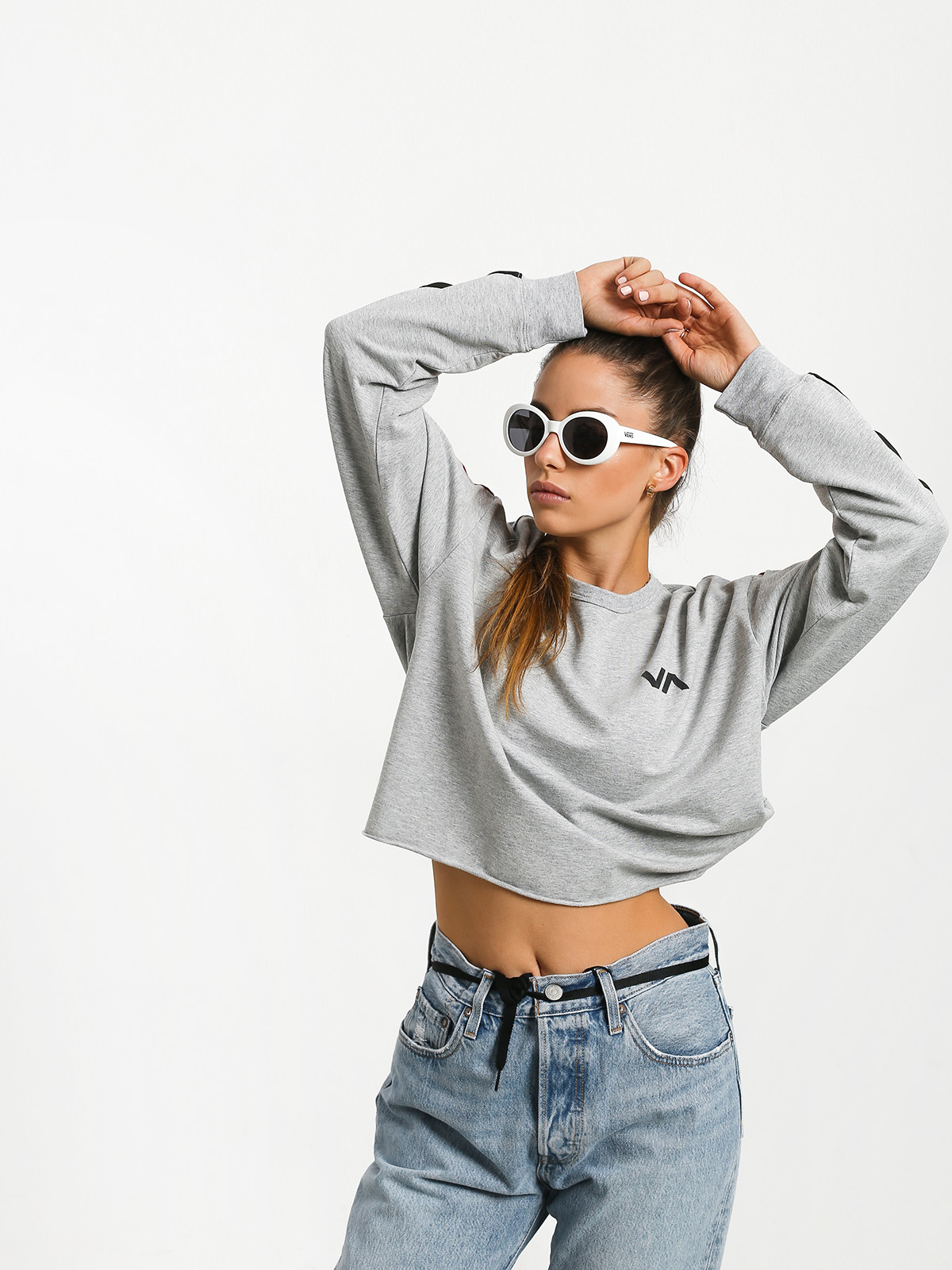 Bluza RVCA Ringside Sweatshirt (heather grey)