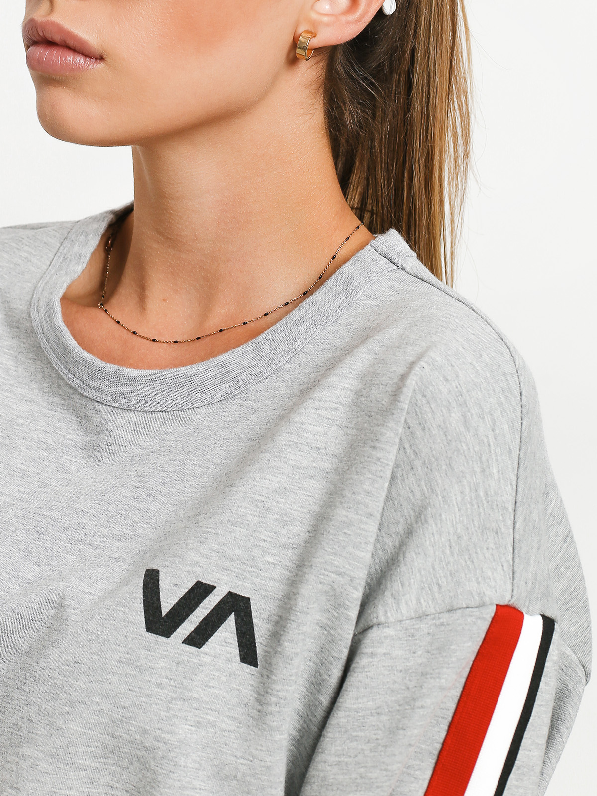 Bluza RVCA Ringside Sweatshirt (heather grey)