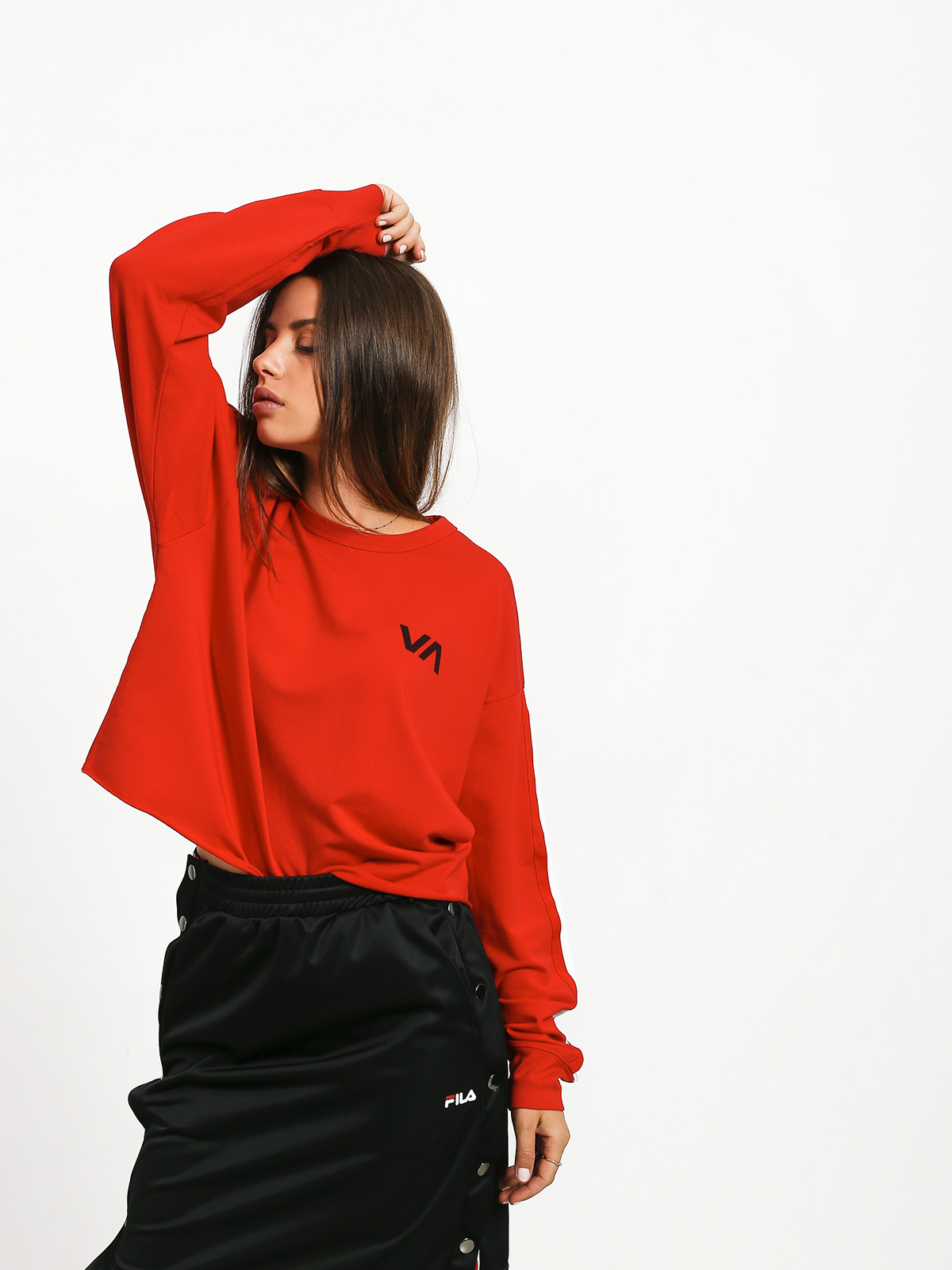Bluza RVCA Ringside Sweatshirt (red)