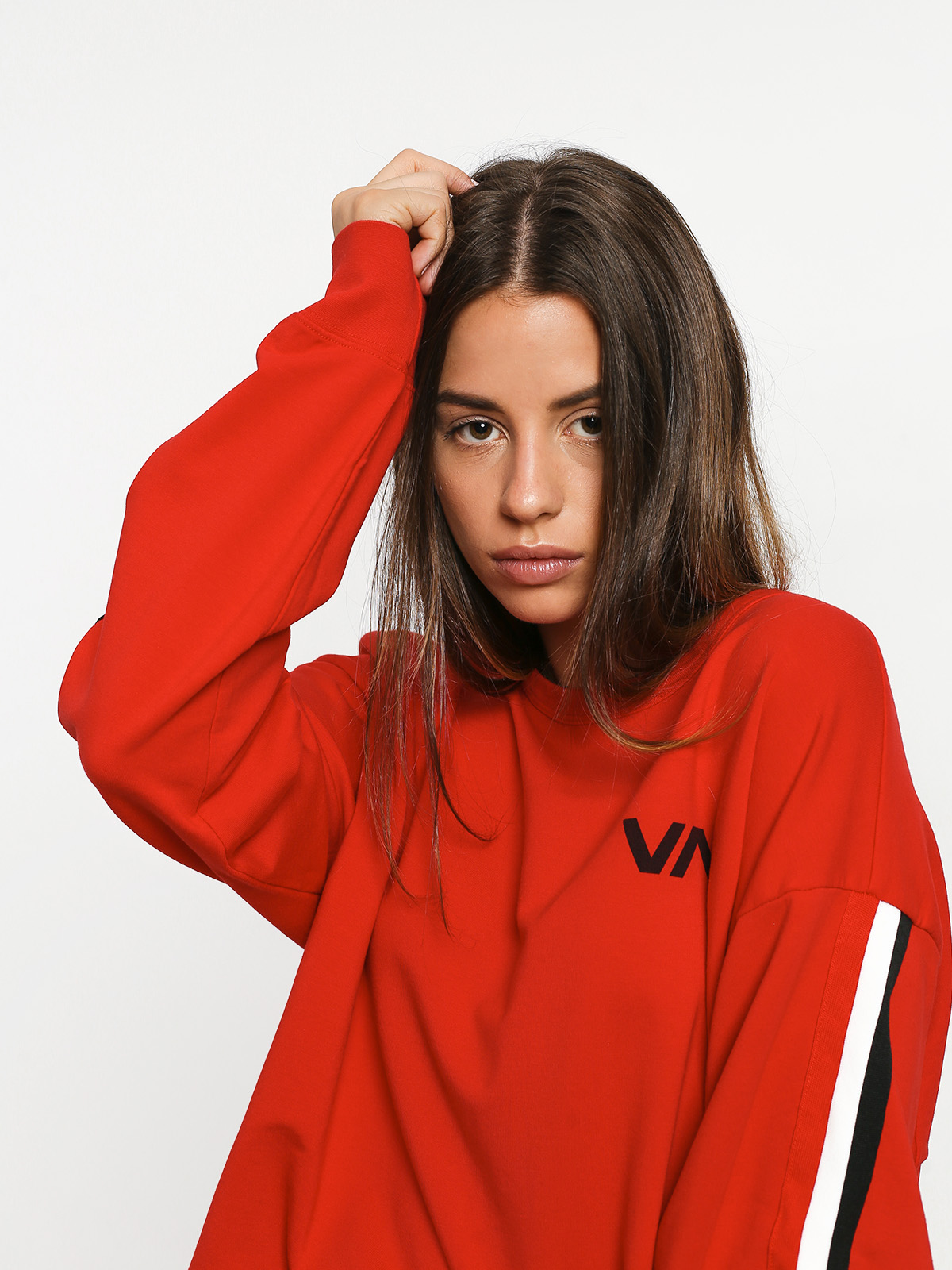 Bluza RVCA Ringside Sweatshirt (red)