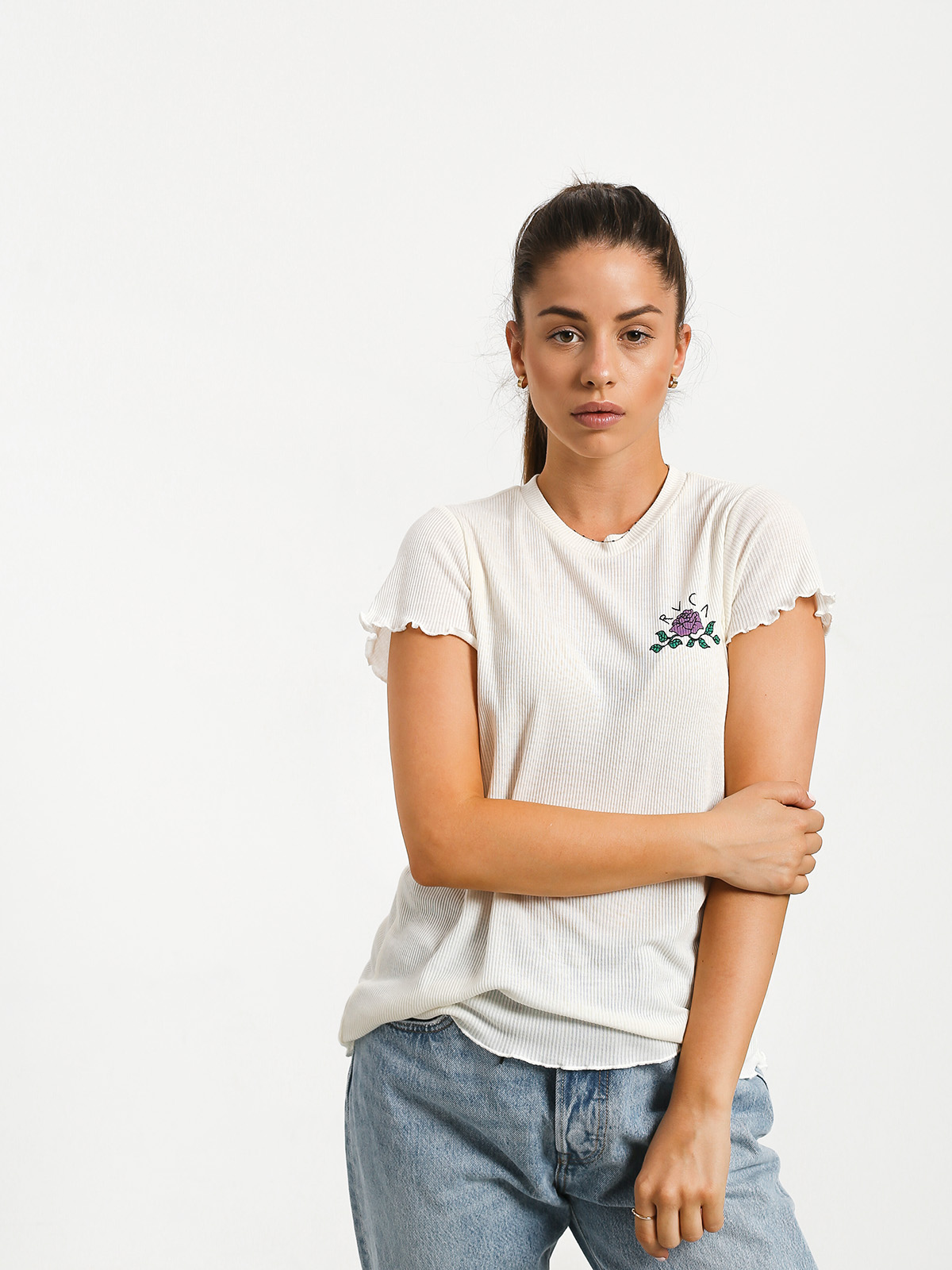 T-shirt RVCA Everose (antique white)