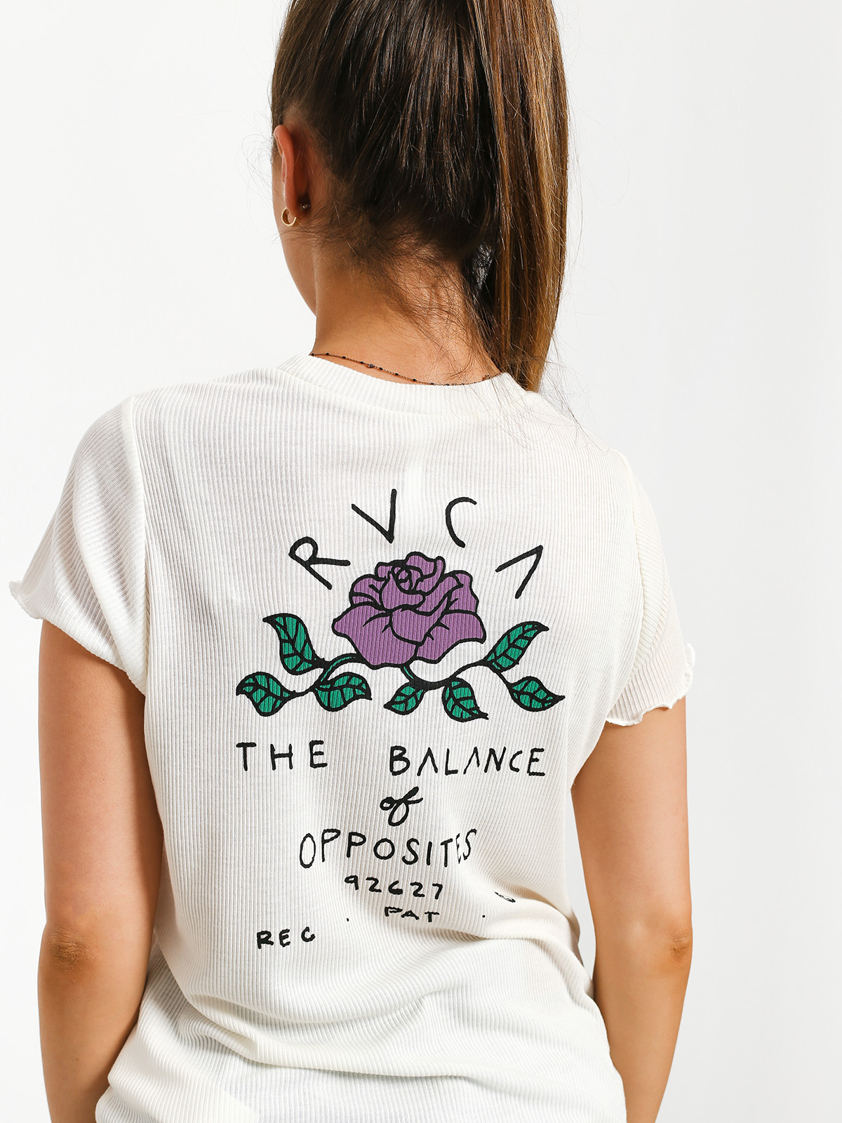 T-shirt RVCA Everose (antique white)
