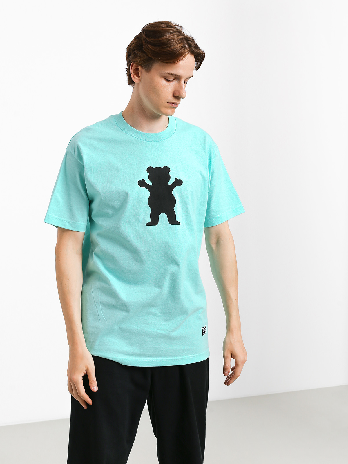 T-shirt Grizzly Griptape Og Bear (miny/black)