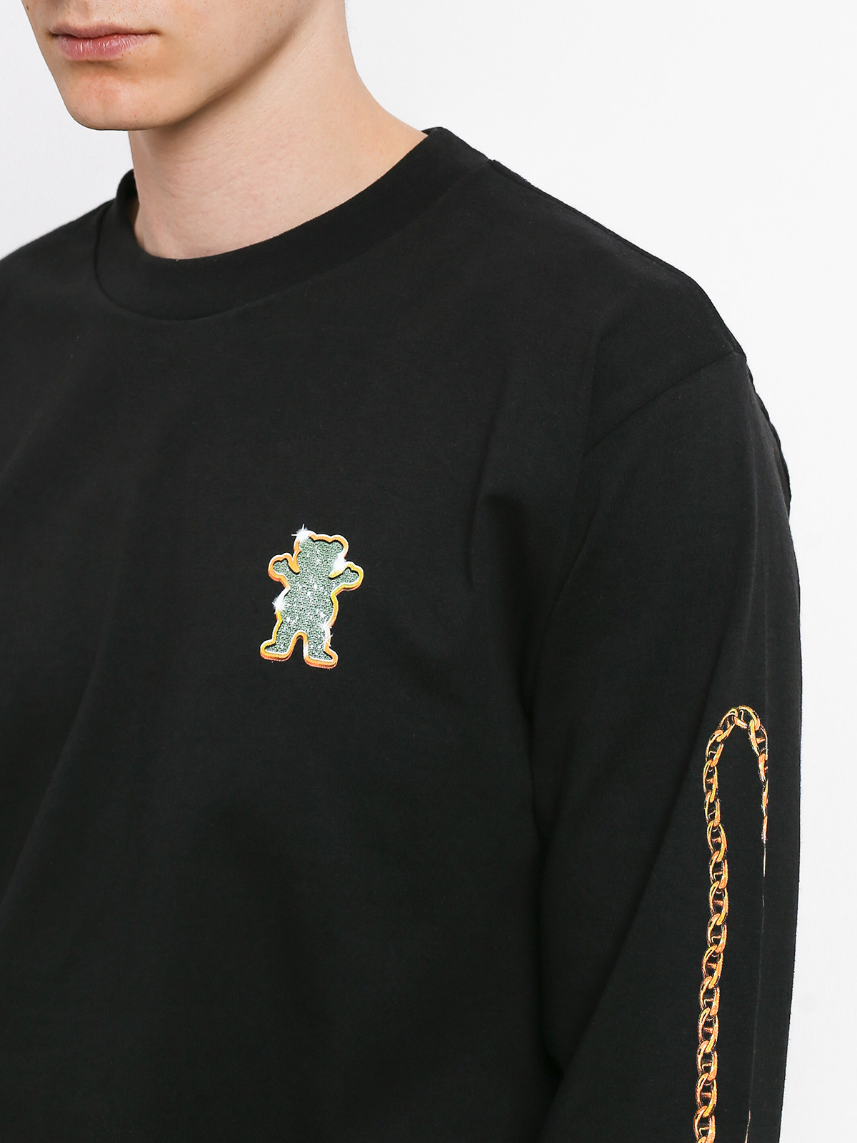 Longsleeve Grizzly Griptape Chain (black)