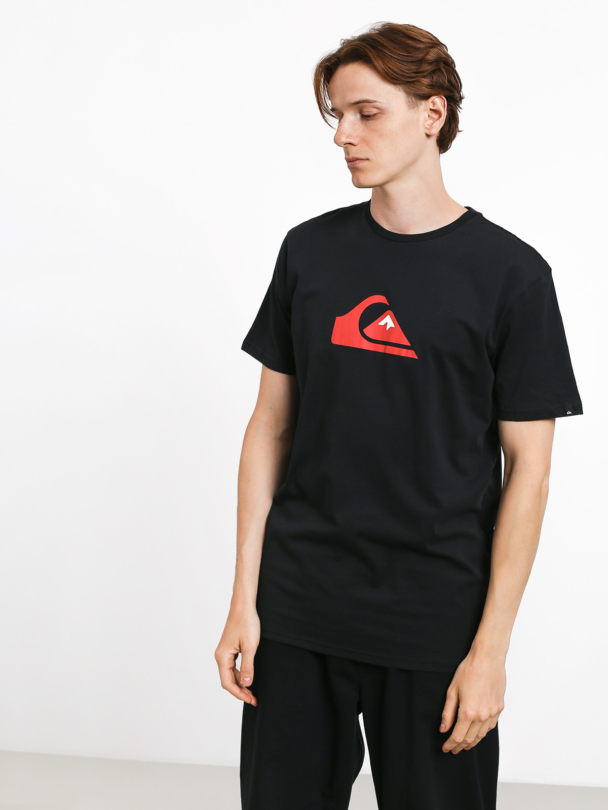T-shirt Quiksilver Comp Logo (black)