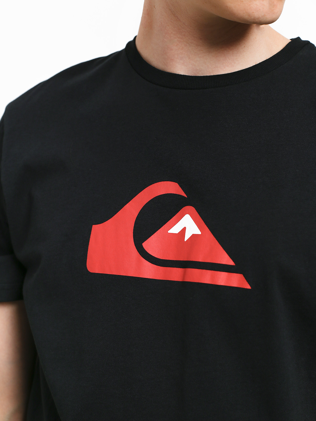 T-shirt Quiksilver Comp Logo (black)