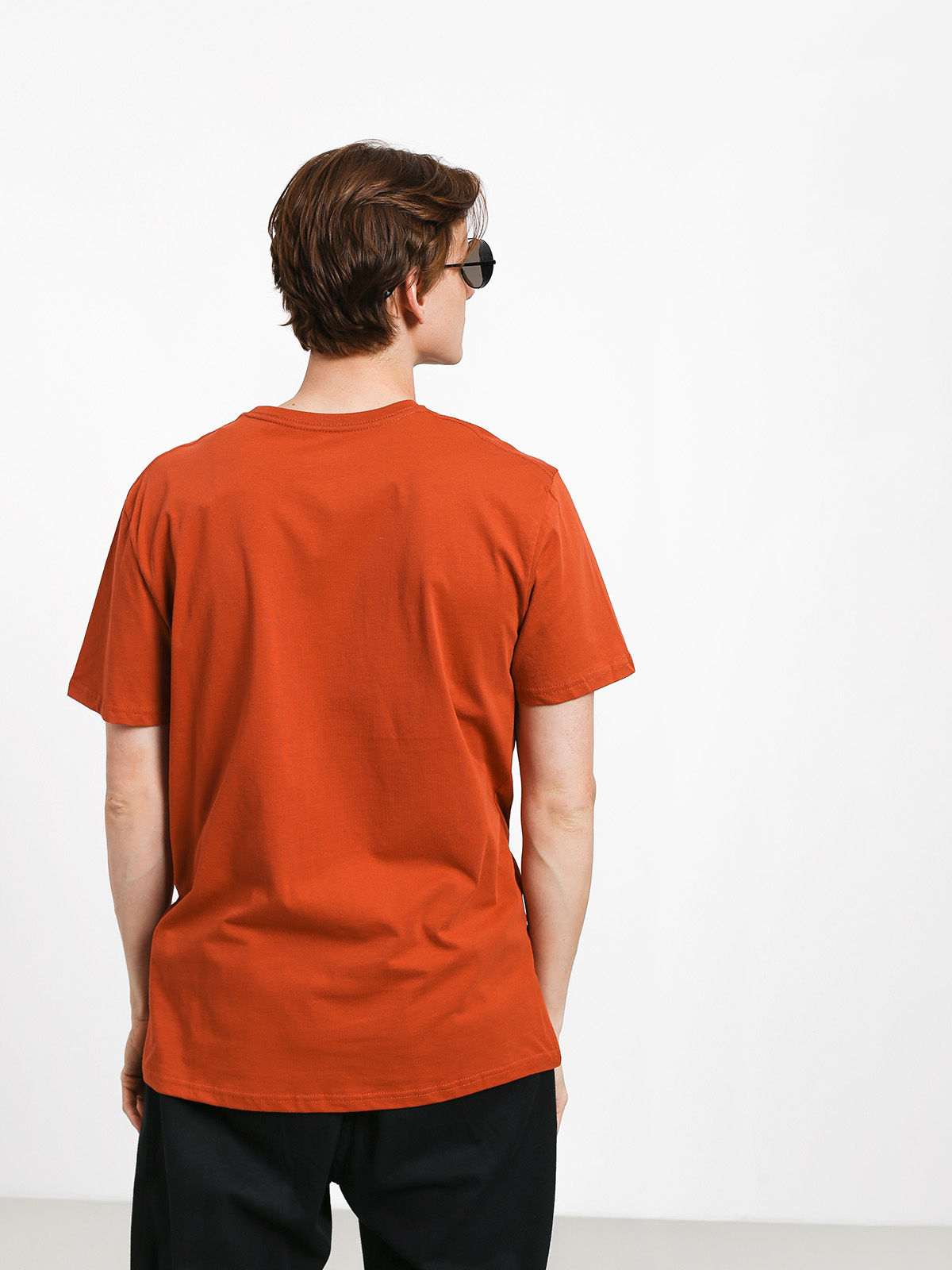T-shirt Quiksilver Inside Lines (burnt brick)