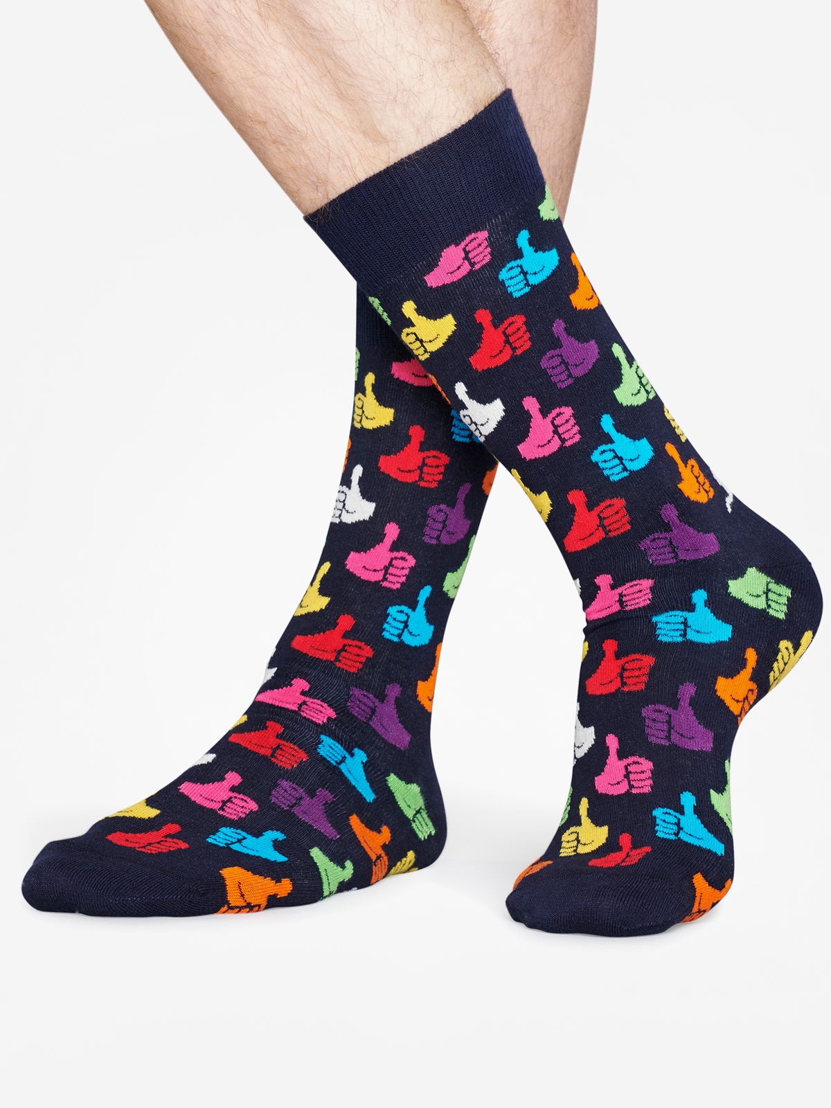 Skarpetki Happy Socks Thumbs Up (navy)