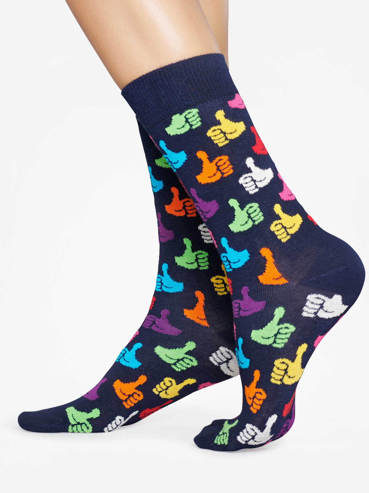Skarpetki Happy Socks Thumbs Up (navy)
