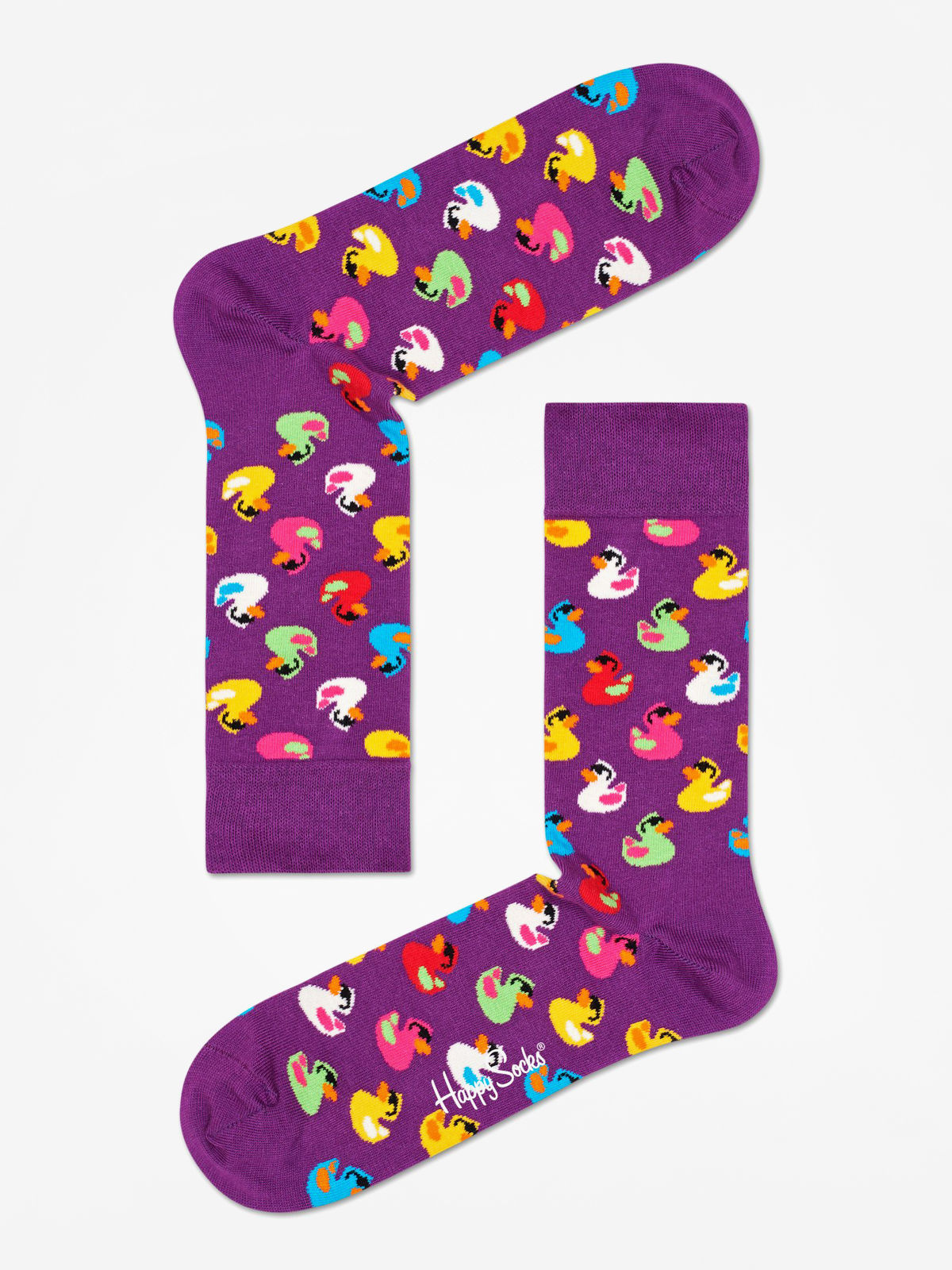 Skarpetki Happy Socks Rubber Duck (purple)