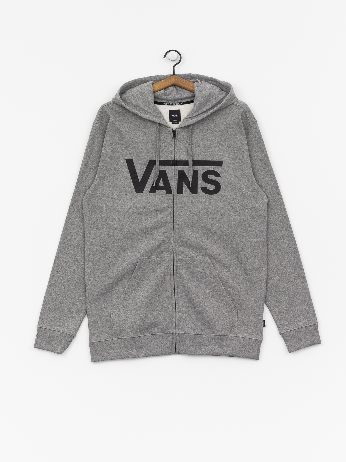 Bluza z kapturem Vans Classic ZHD (cement heather/black)