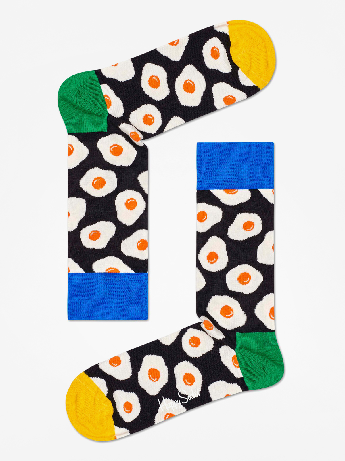 Skarpetki Happy Socks Sunny Side Up (blue/black/white)