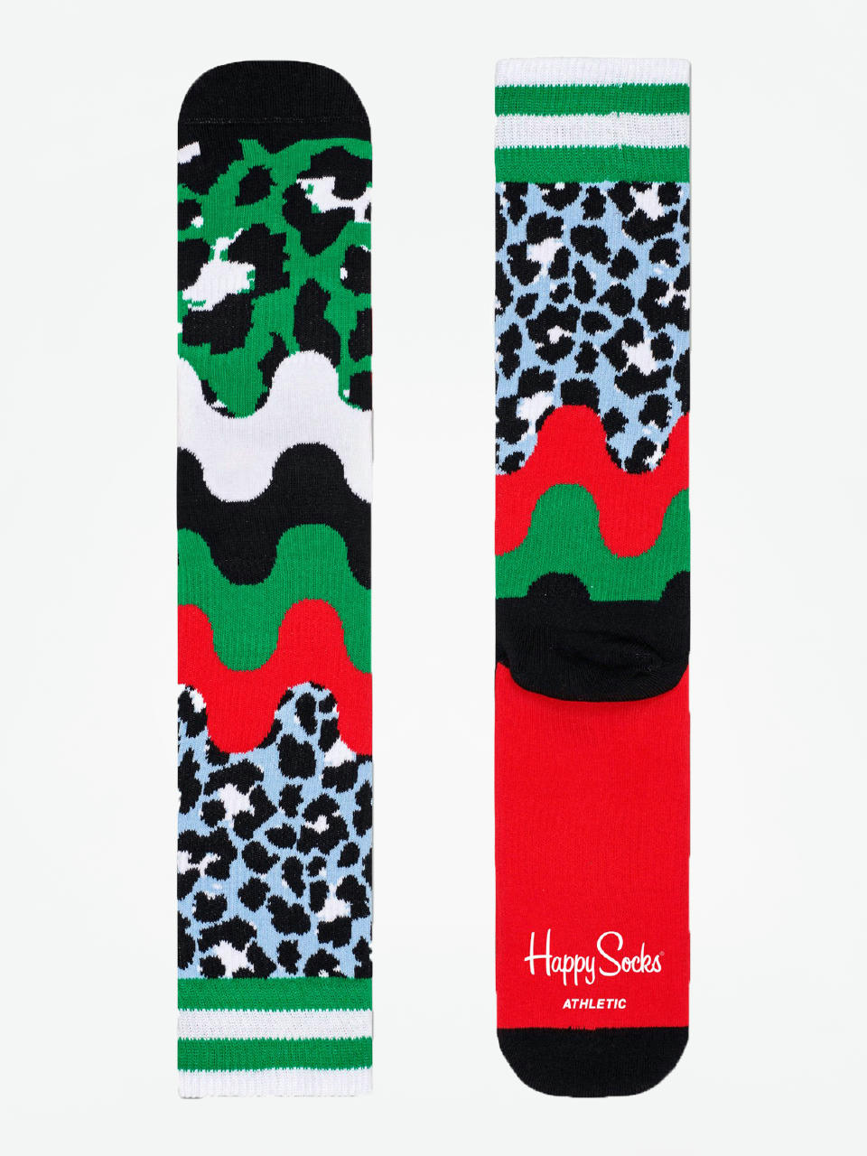 Skarpetki Happy Socks Athletic Animal (green/red/multi)