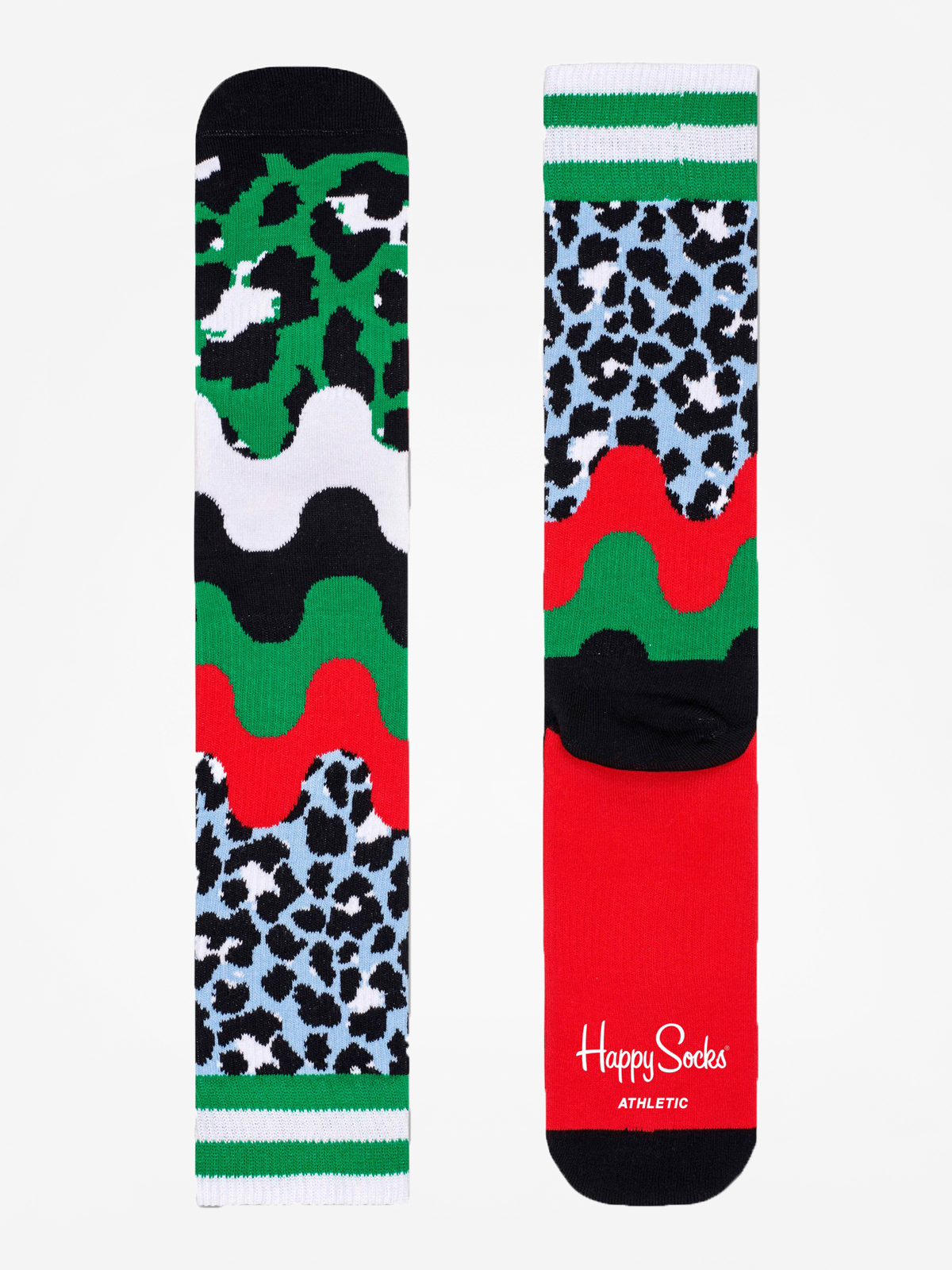 Skarpetki Happy Socks Athletic Animal (green/red/multi)