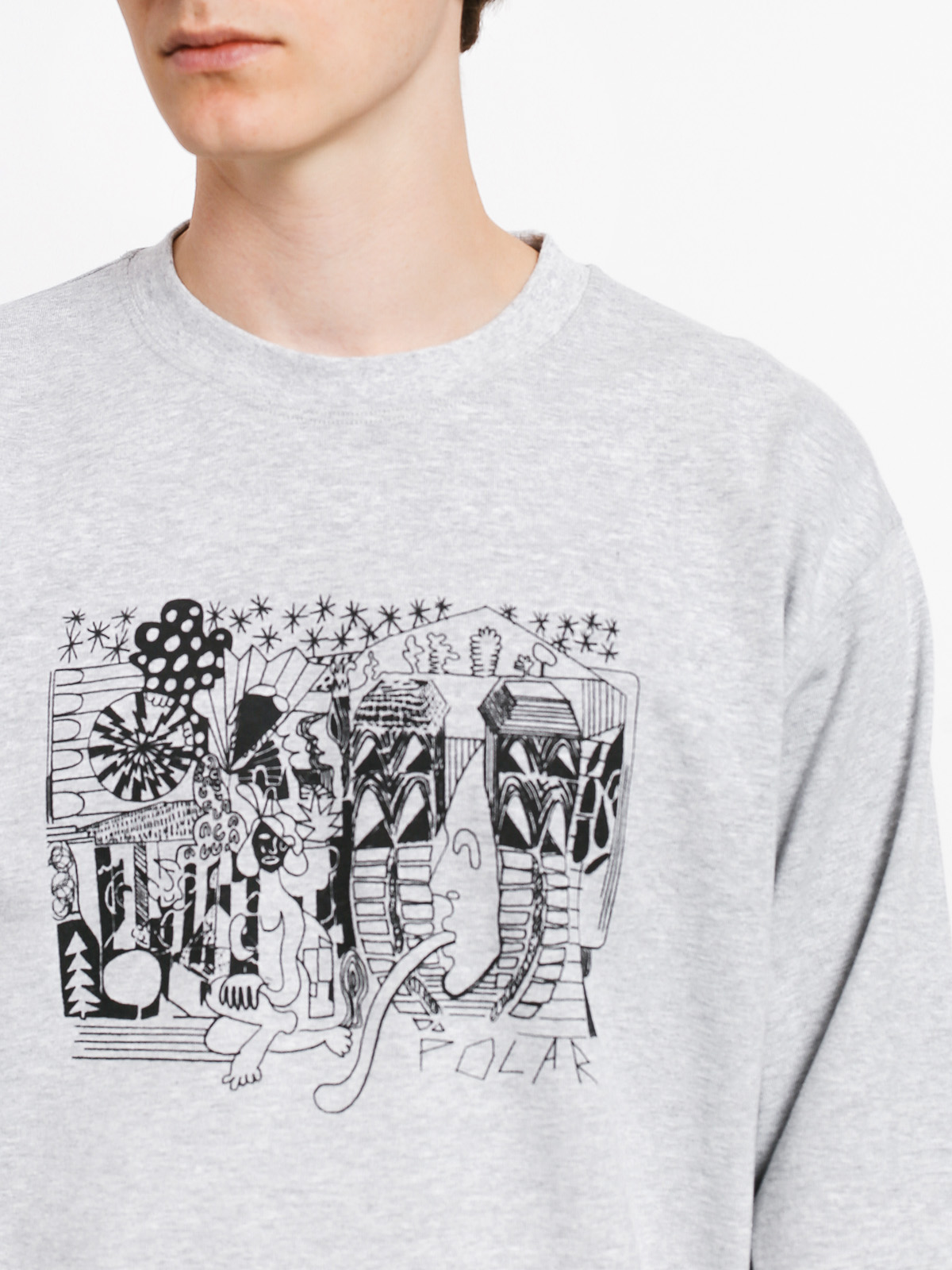 Longsleeve Polar Skate Tk (sports grey)