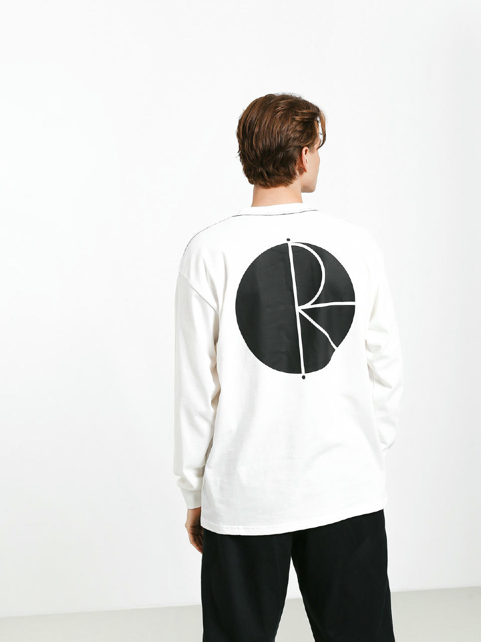 Longsleeve Polar Skate Contrast (white)