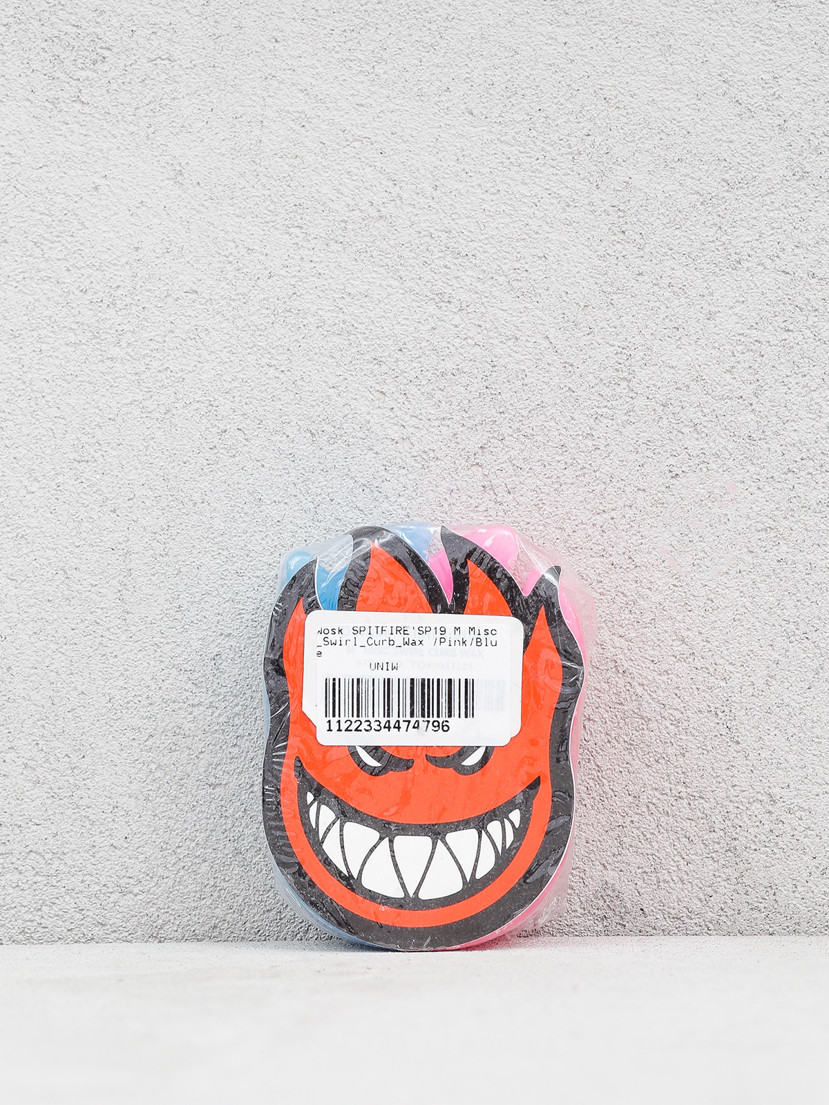 Wosk Spitfire Misc Swirl Curb Wax (pink/blue)